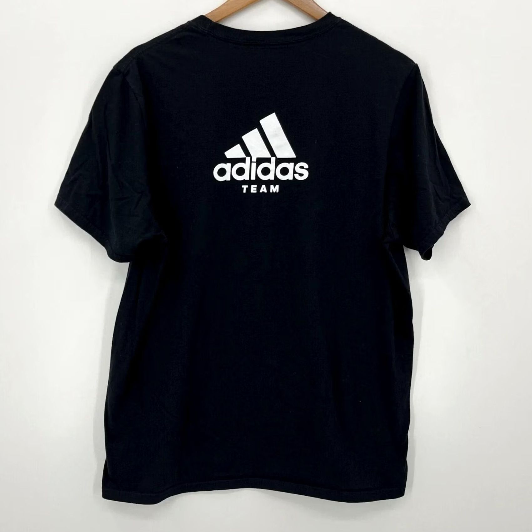 Adidas Adidas T-Shirt Men's XL Black Short Sleeve Crew Neck Logo Size US XL / EU 56 / 4 - 6 Thumbnail