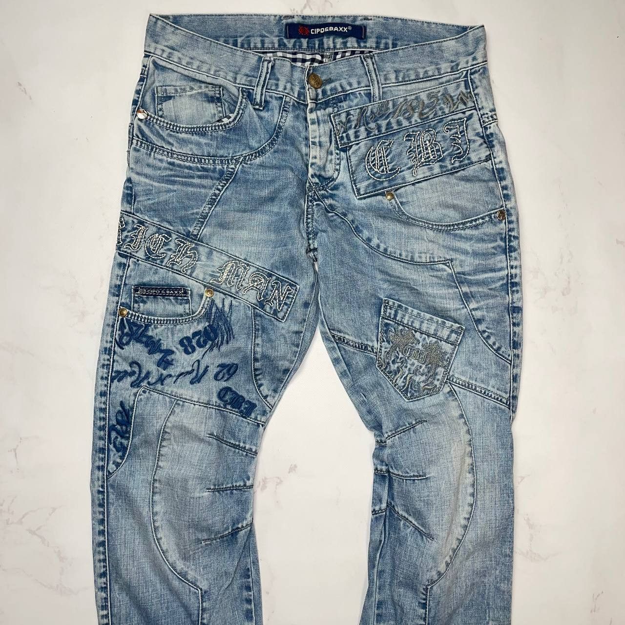 Japanese Brand Cipo & Baxx Vintage Jeans 32/32 Size Size US 32 / EU 48 - 3 Thumbnail