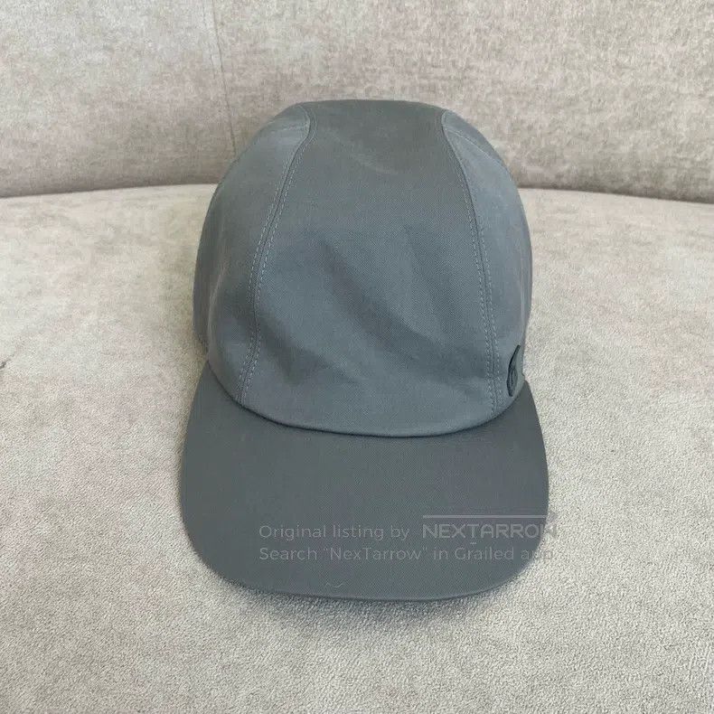 Hermes Hermes size 61 Gray logo print baseball cap Size ONE SIZE - 2 Thumbnail