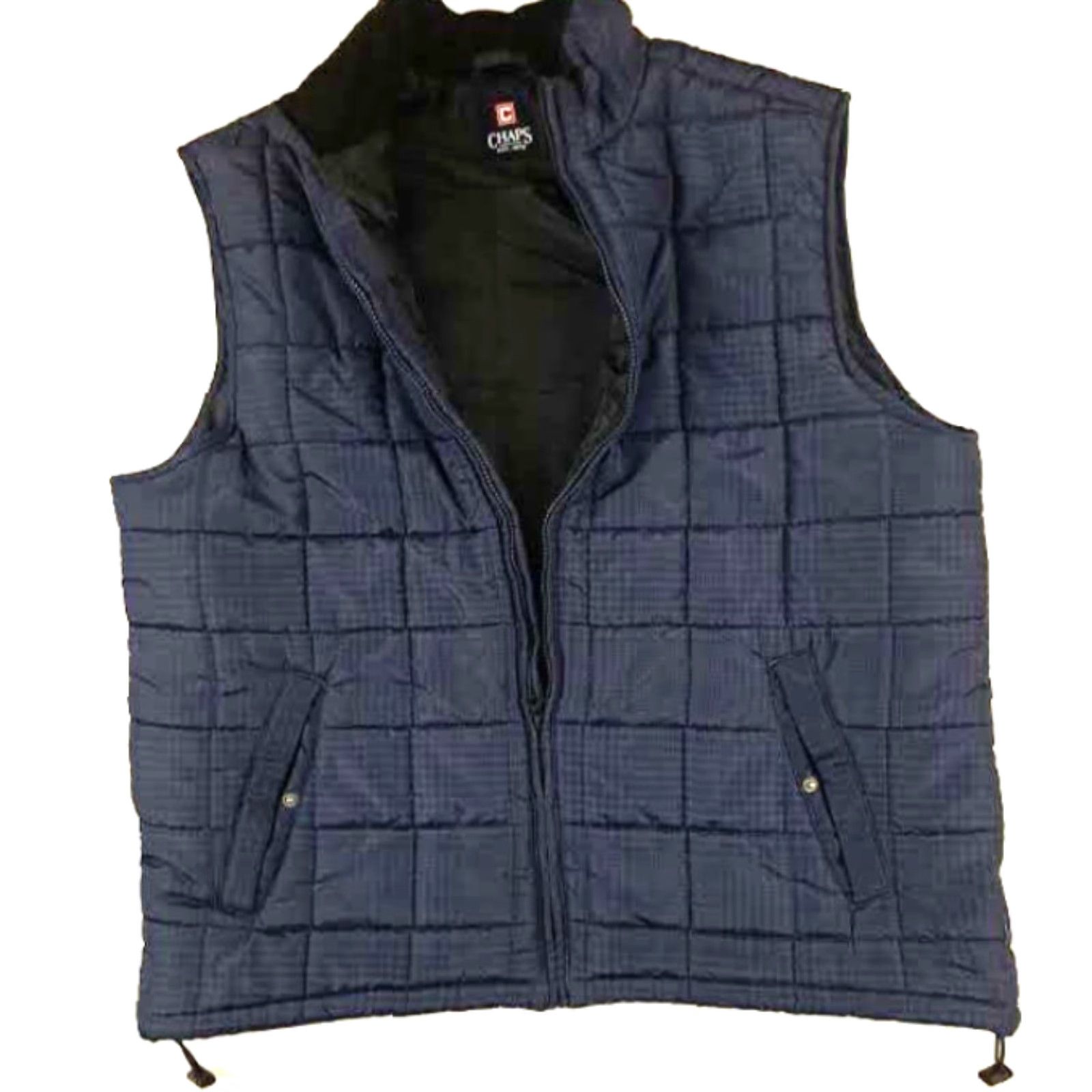 Chaps VINTAGE Chaps Jacket Vest Outdoor Full Zip XL Blue Men XXL? Size US XL / EU 56 / 4 - 3 Thumbnail