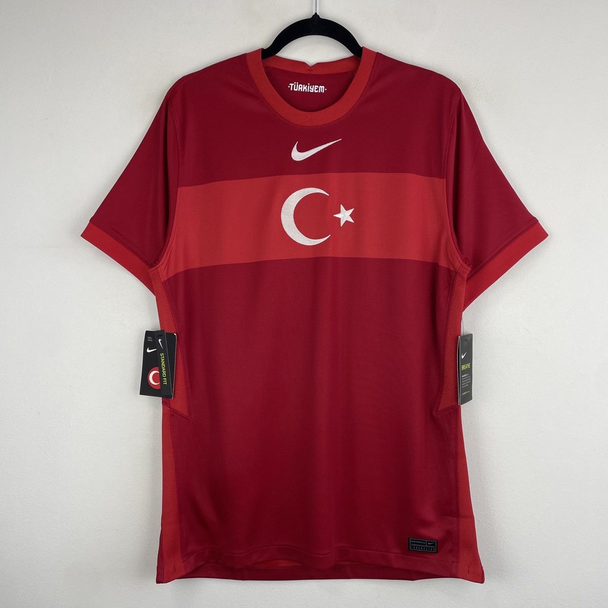 Nike Turkey National Team Nike Away Jersey Shirt 2020/2021 size M Size US M / EU 48-50 / 2 - 1 Thumbnail