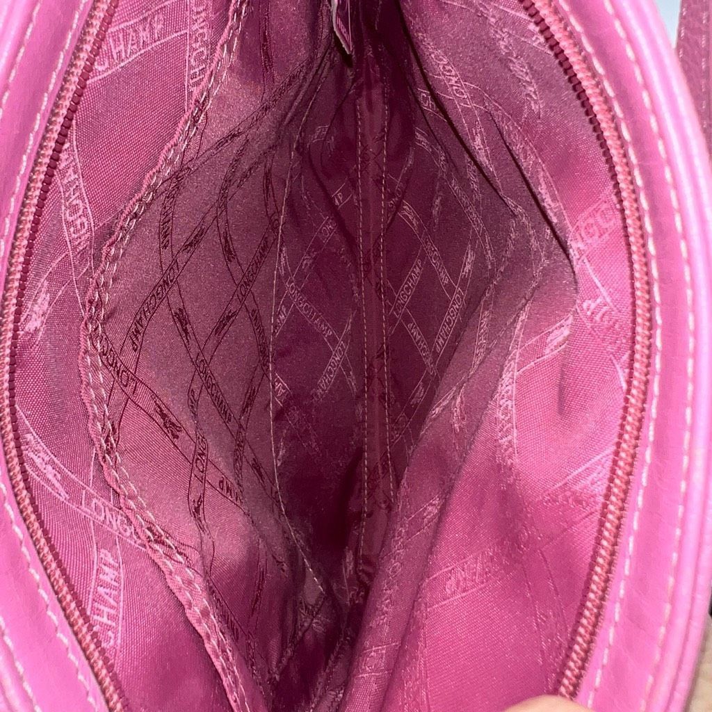 Longchamp Longchamp Mala Rosa Leather Crossbody in Barbie Pink Size ONE SIZE - 8 Thumbnail