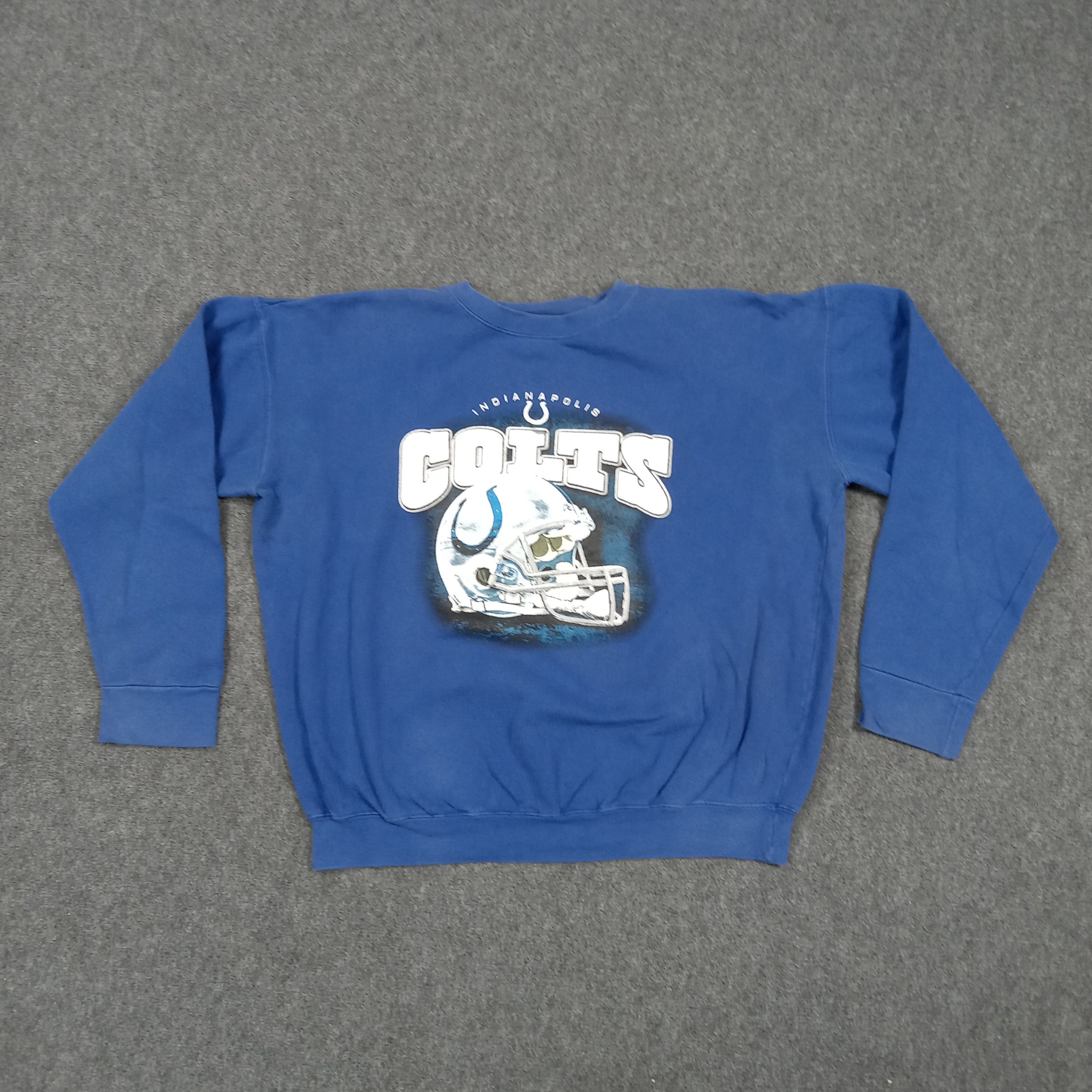 NFL Indianapolis Colts Football Team Graphic Sweatshirt C286N1 Size US XL / EU 56 / 4 - 1 Thumbnail