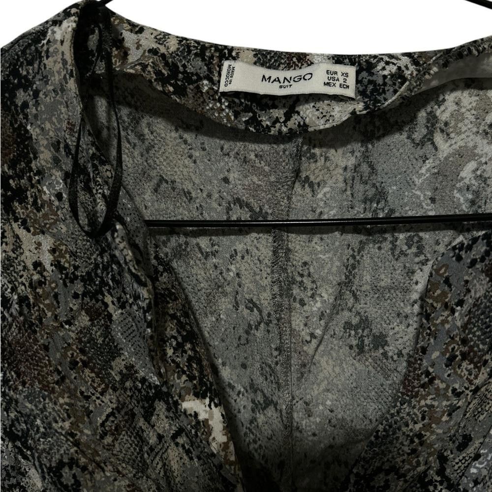 Mango Women's Mango Snakeskin Print Mini Dress Size XS / US 0-2 / IT 36-38 - 4 Thumbnail