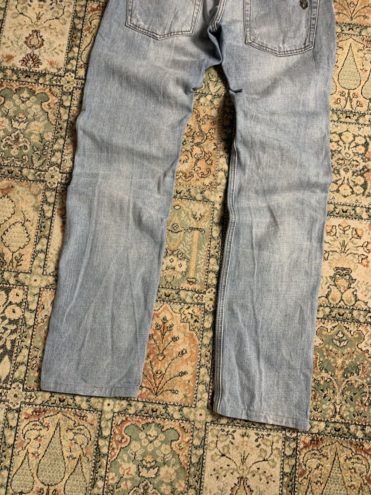 Just Cavalli × Roberto Cavalli Just Cavalli Distressed jeans Pants Size US 33 - 13 Thumbnail