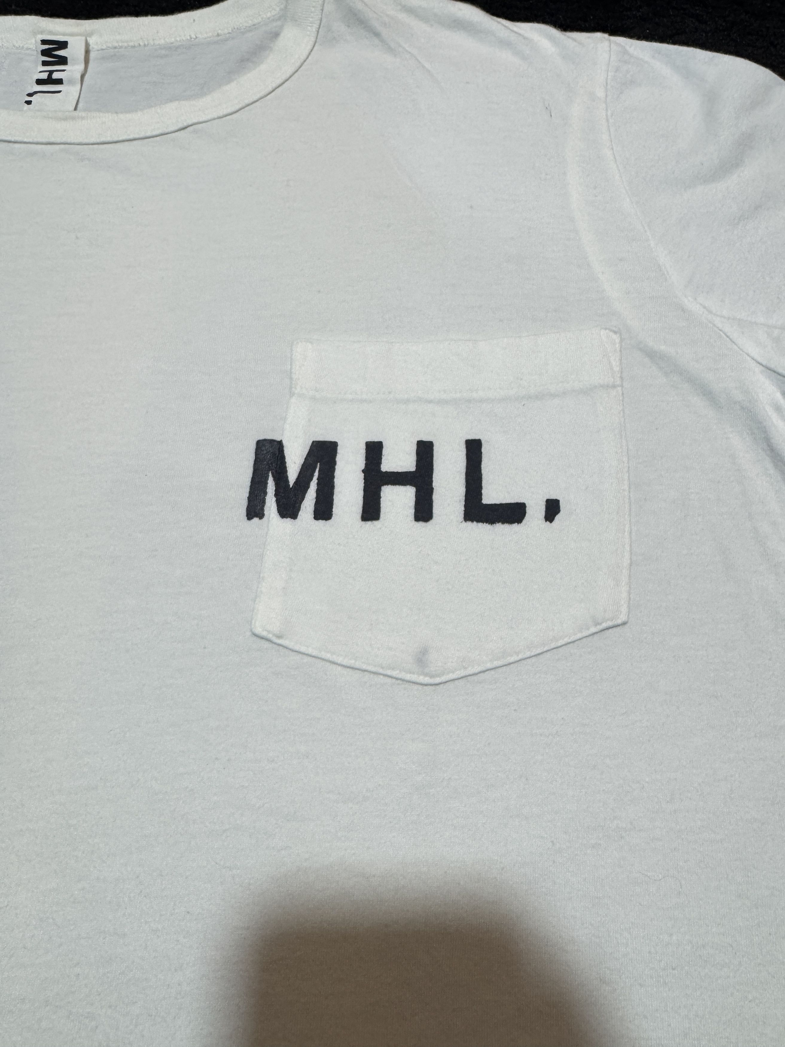 Margaret Howell T shirt Long Sleeve MHL Margaret Howell Pocket Size L Size US L / EU 52-54 / 3 - 3 Thumbnail