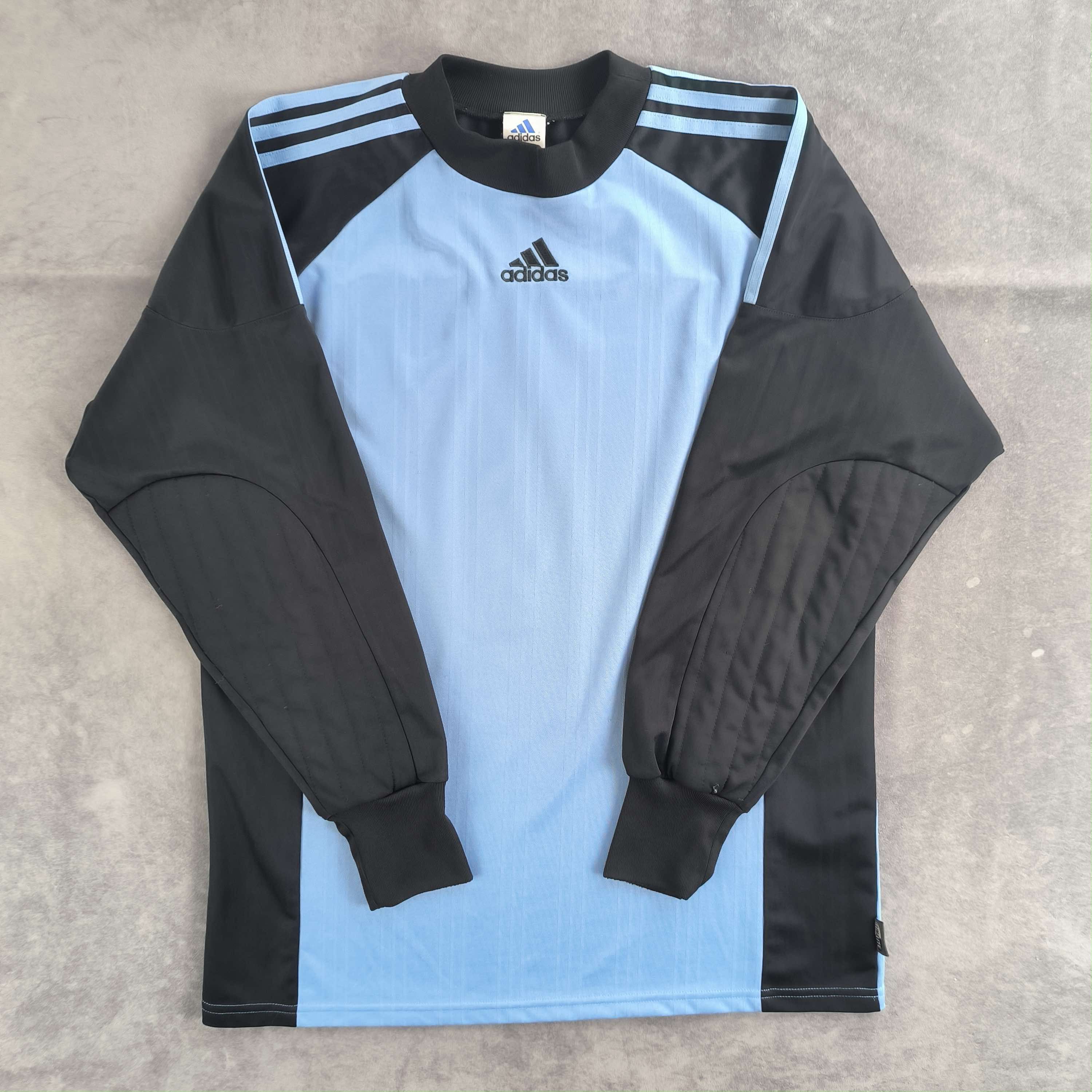 Adidas Adidas vintage goalkeeper football jersey shirt size M Size US M / EU 48-50 / 2 - 1 Thumbnail