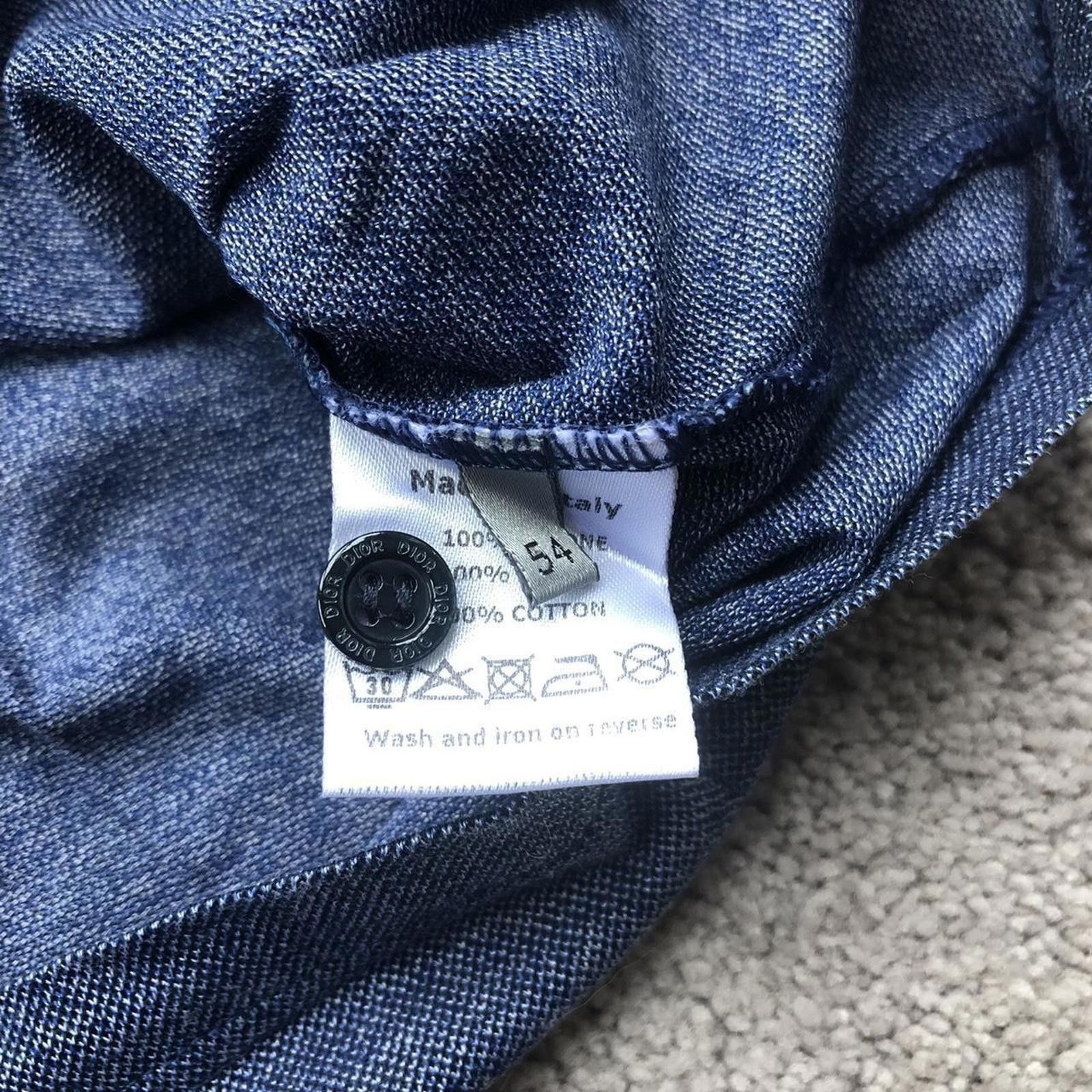 Dior Dior Homme Longsleeve Bee Polo Shirt Size US L / EU 52-54 / 3 - 3 Thumbnail