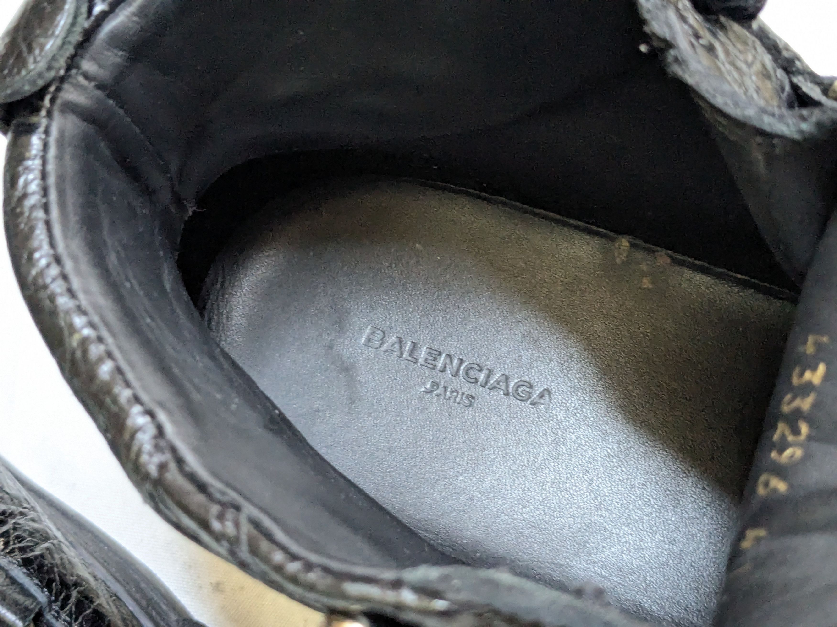 Balenciaga Balenciaga Arena Sneakers Black 8 41 High Tops Size US 8 / EU 41 - 7 Thumbnail