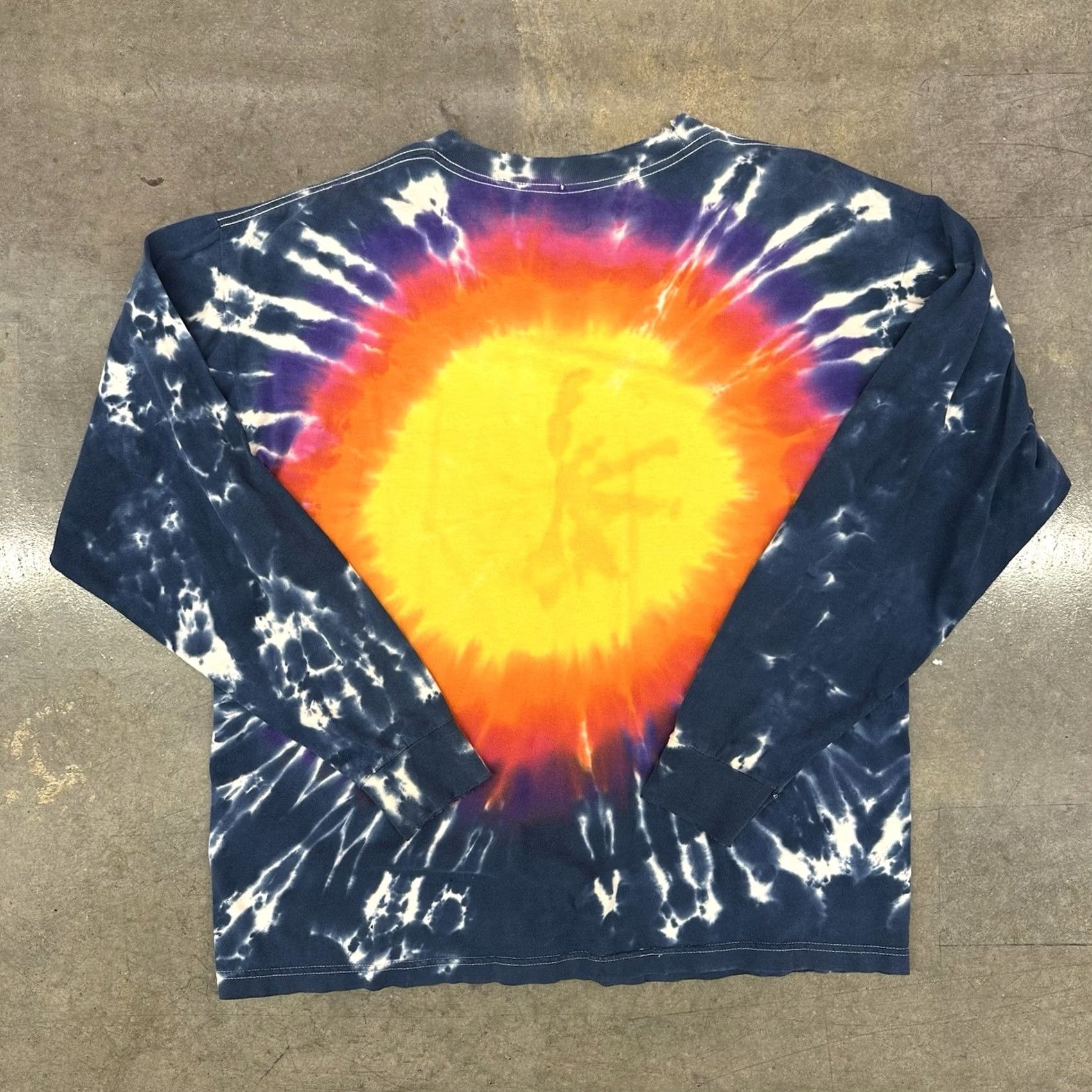 Vintage VINTAGE Grateful Dead Long Sleeve Tye Dye T Shirt Adult XL Art Graphic AOP Shirt Mens Size US XL / EU 56 / 4 - 5 Thumbnail
