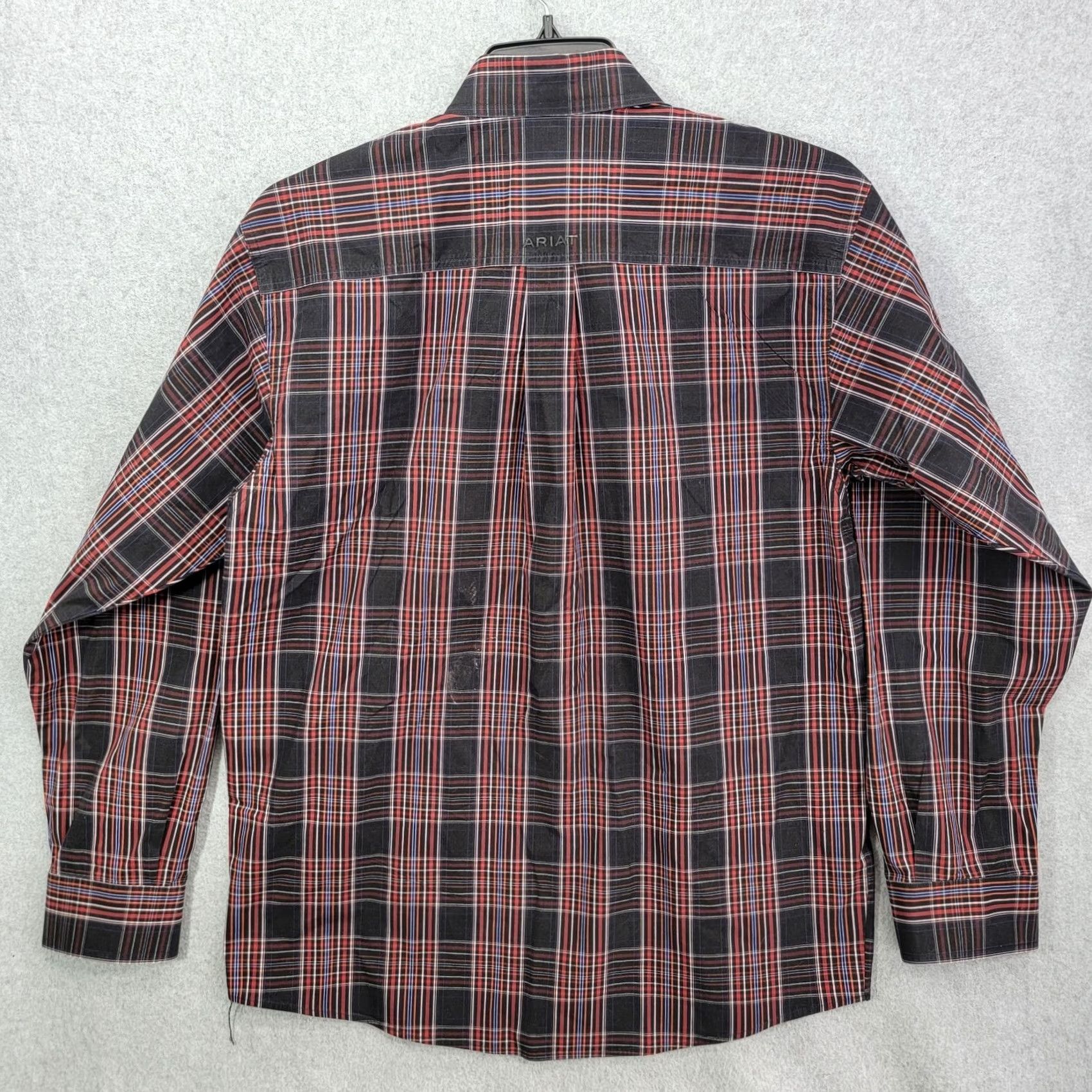 Ariat Ariat Pro Series mens Medium Long Sleeve Shirt button up western black red Size US M / EU 48-50 / 2 - 4 Thumbnail