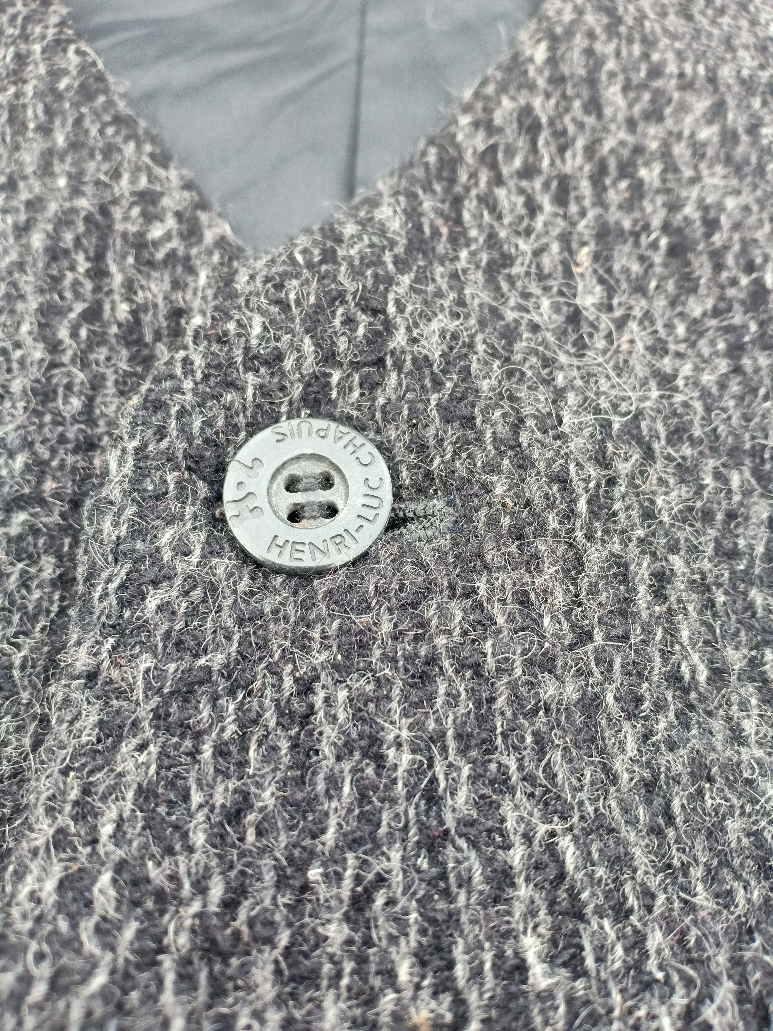 Vintage HENRI-LUC CHAPUIS vest Size 46R - 3 Thumbnail