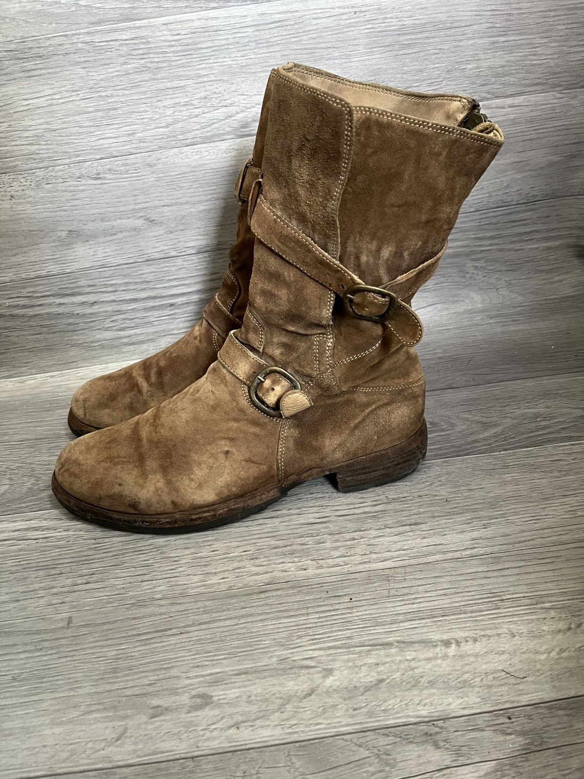 Officine Creative Officine creative engineer tan leather boots Size US 7 / EU 40 - 1 Thumbnail