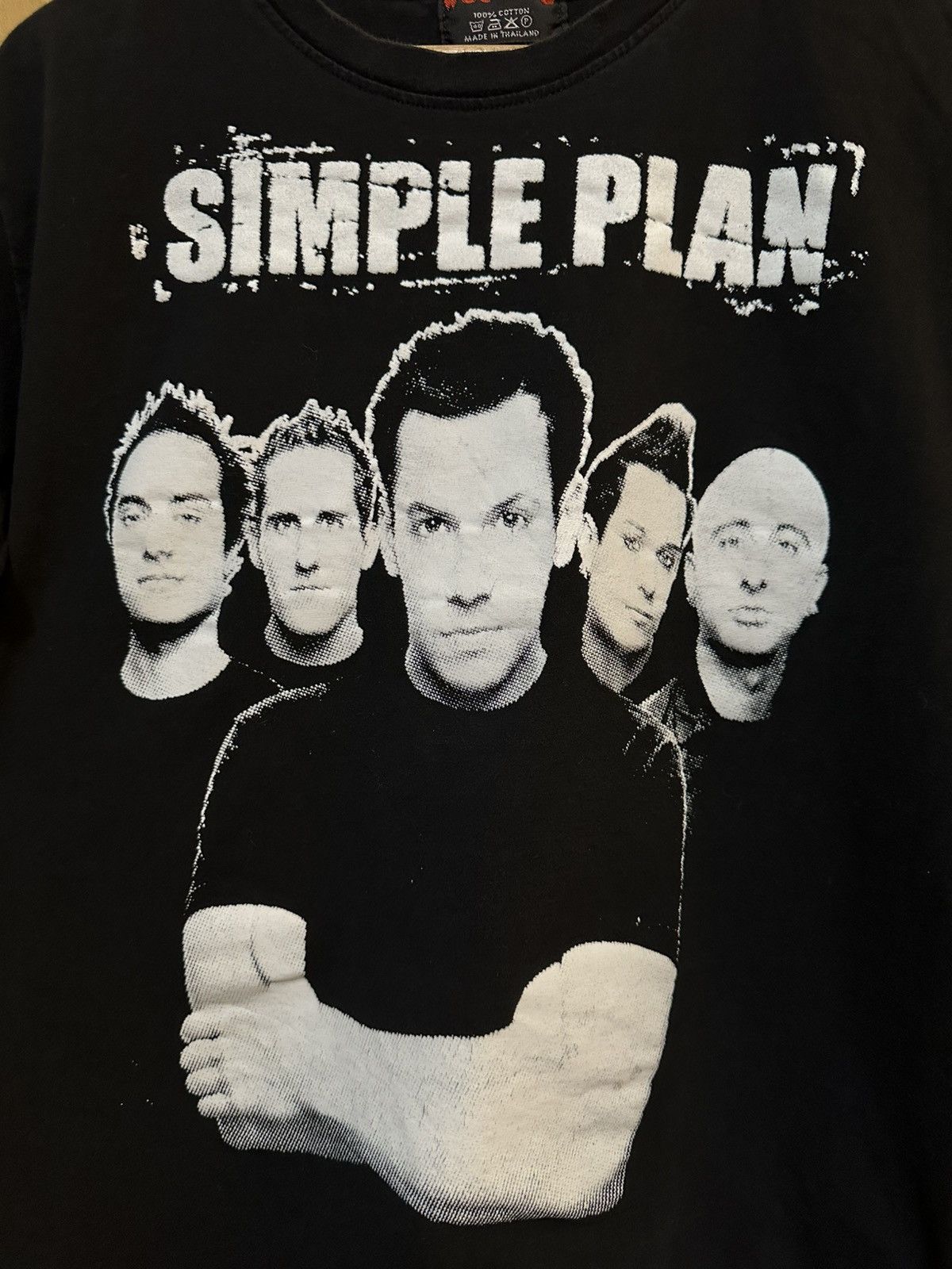 Band Tees 📌 Vintage Simple Plan punk band t shirt Y2K Size US M / EU 48-50 / 2 - 2 Thumbnail