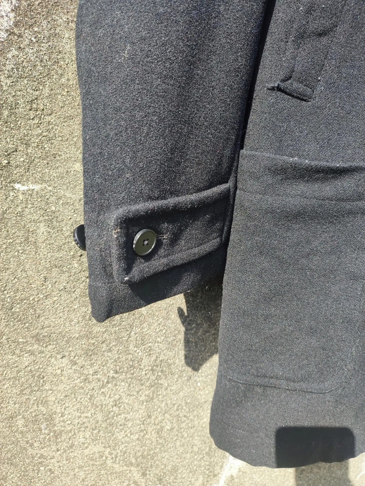 Designer × Lacoste Lacoste Wool Blend Officer Coat – Size 46/2 Size US M / EU 48-50 / 2 - 6 Thumbnail