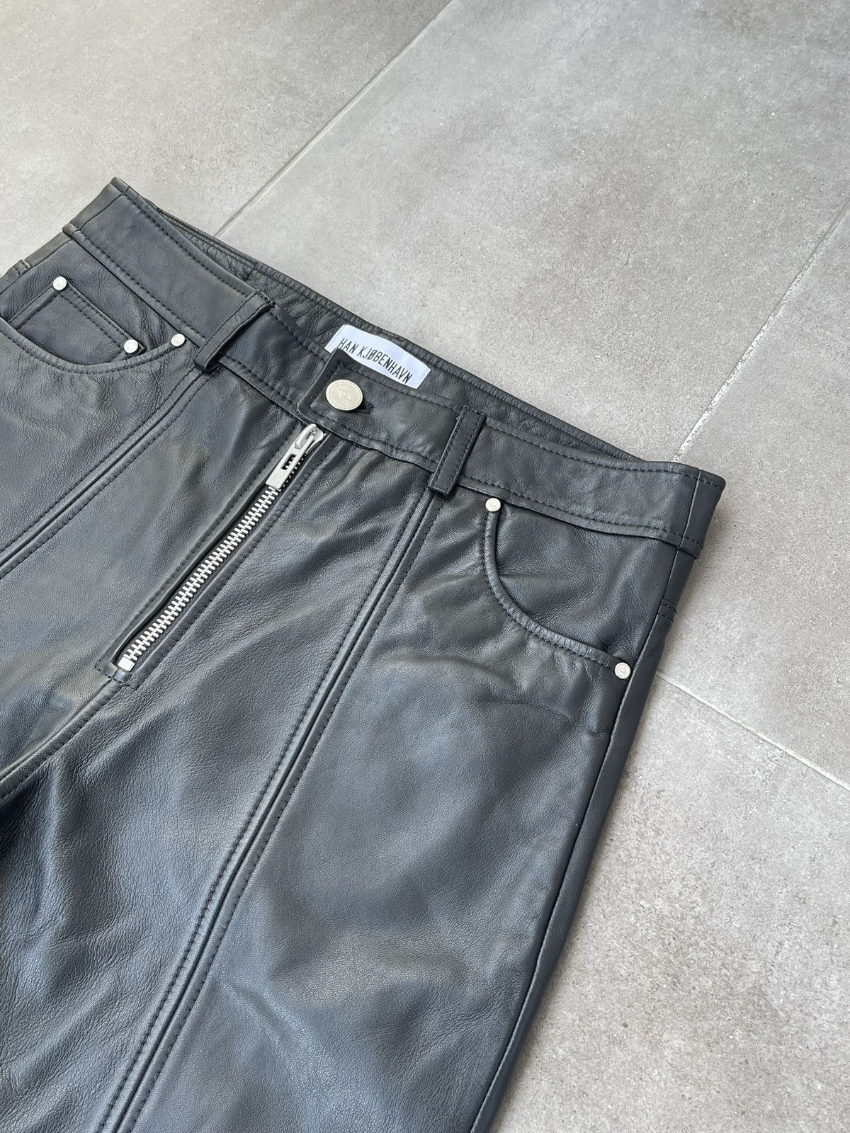 Maison Margiela !DS! SS23 Maison Margiela Numbers Grey Bonded Sweatpants Size 36" / US 14 / IT 50 - 5 Thumbnail