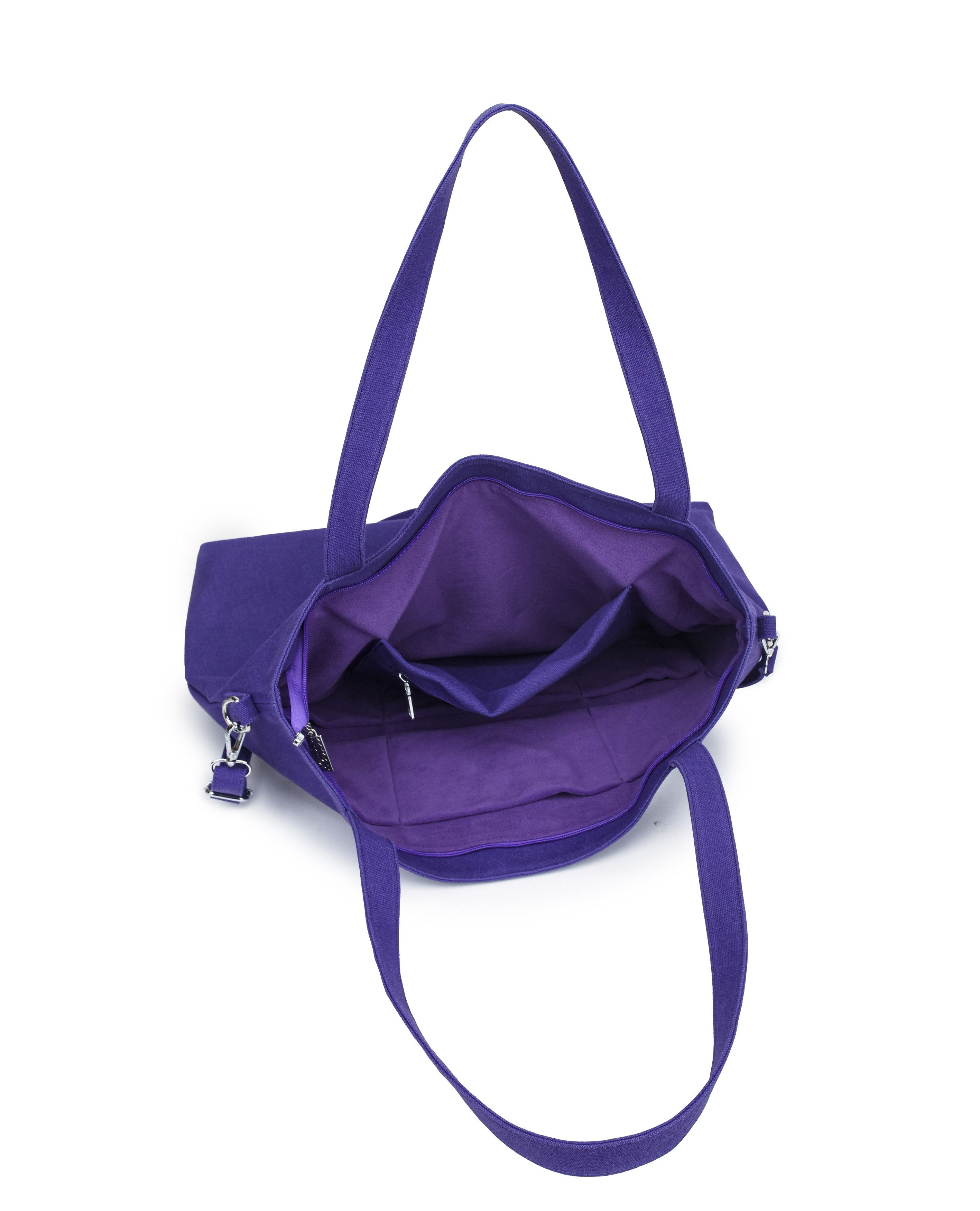 Copes Copes Heavyweight Canvas (Amethyst Purple) Utility Bag Size ONE SIZE - 3 Thumbnail