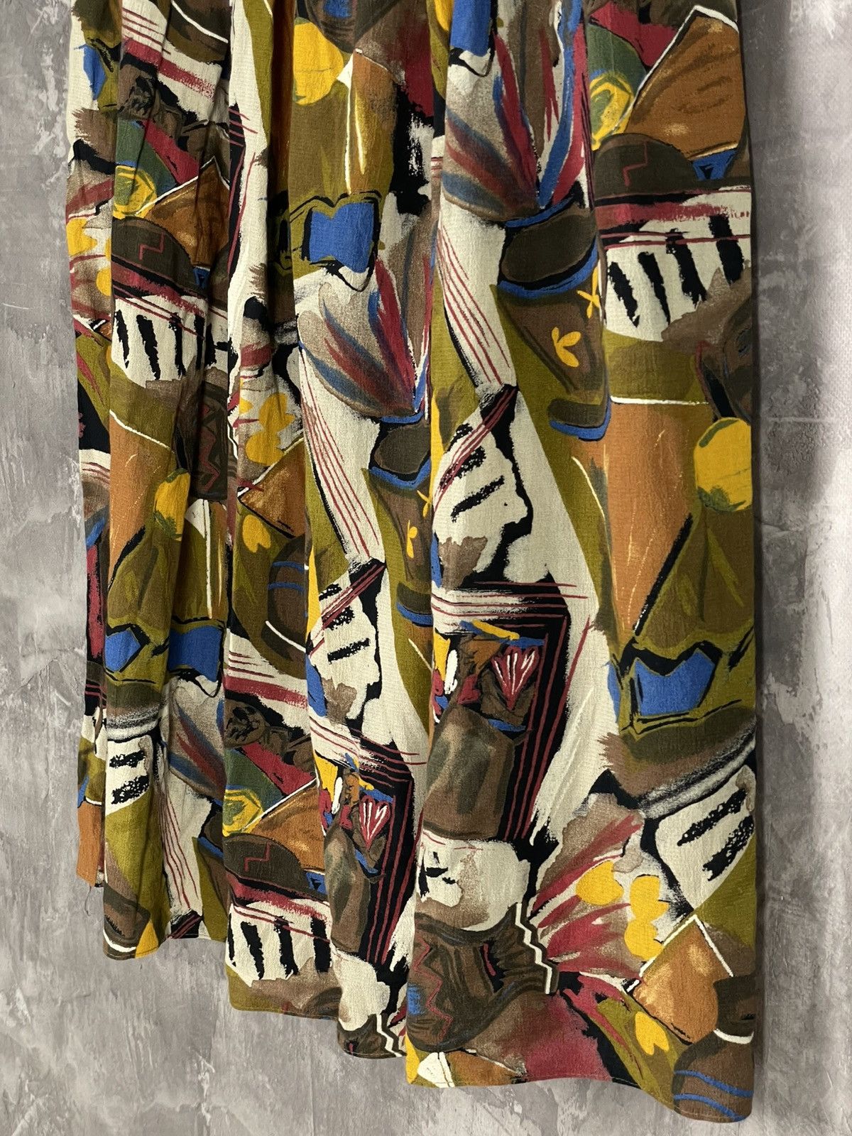 20471120 × Japanese Brand Vintage Bohemian Japanese Gaultier style mesh skirt 00s Size 30" / US 8 / IT 44 - 7 Thumbnail