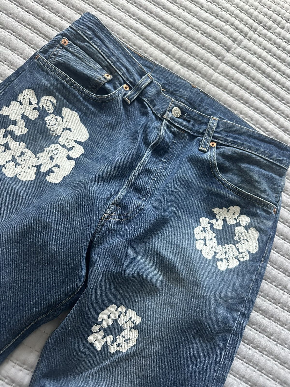 DENIM TEARS × Levi's Denim Tears x Levi Jeans size 34 Size US 34 / EU 50 - 2 Thumbnail