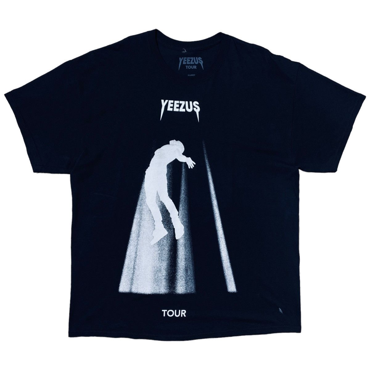 Image of Hype x Kanye West Yeezus Tour 2013 Ascending Kanye West in Black, Men's (Size XL)