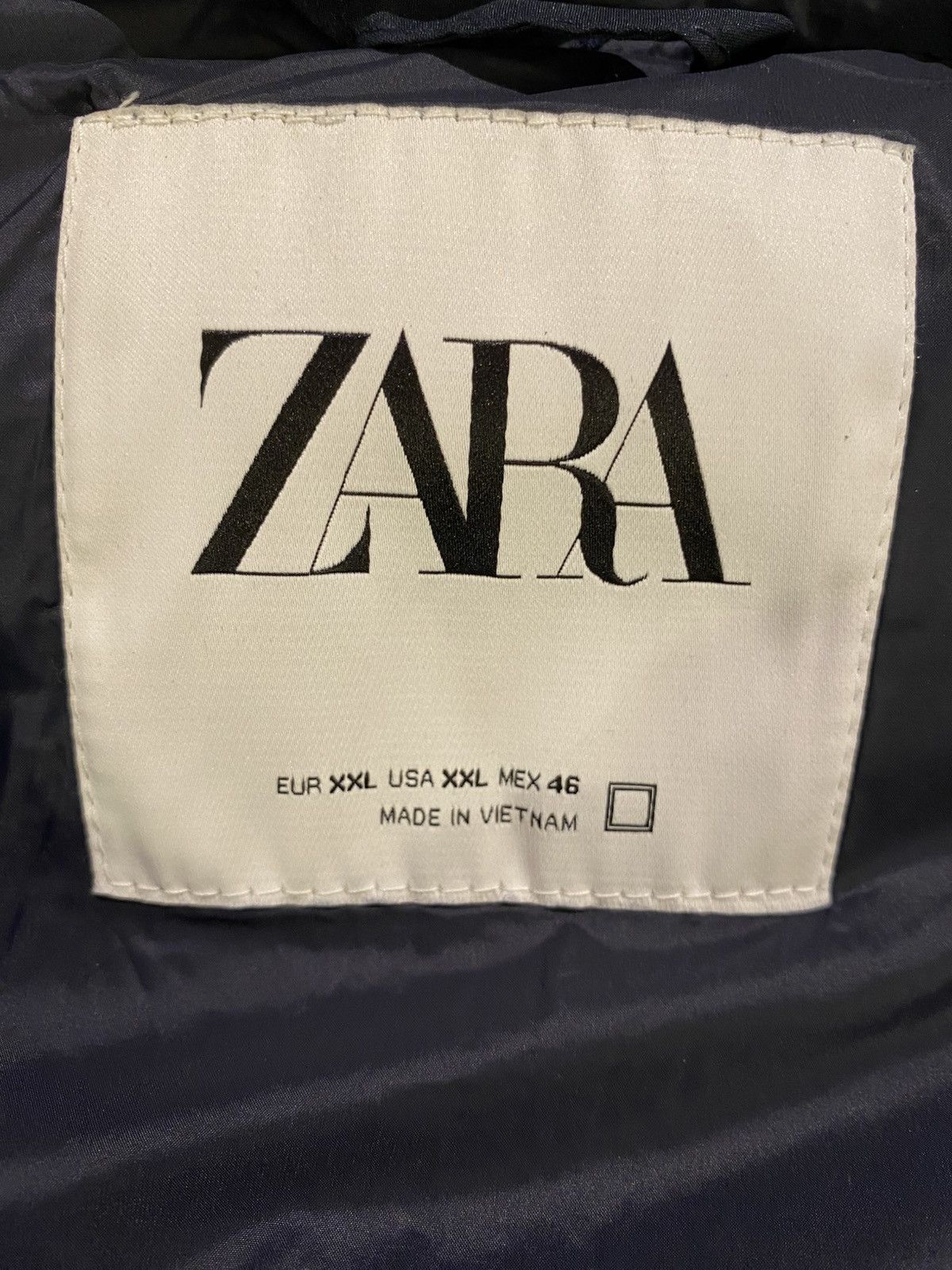 Zara ZARA Black Hybrid Puffer Hoodie Jacket Size US XXL / EU 58 / 5 - 5 Thumbnail