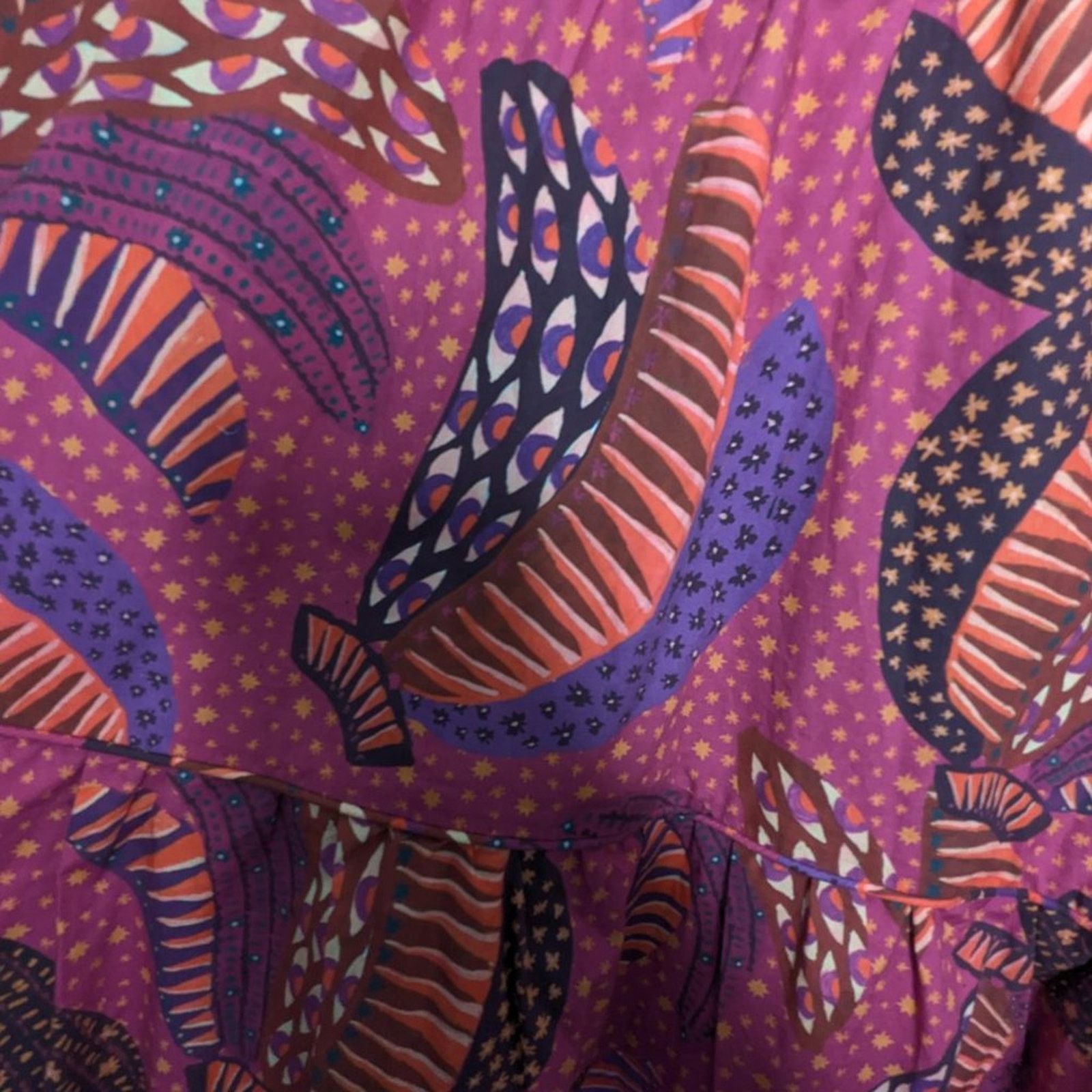 Farm Rio Farm Rio Pink Wild Banana Print Midi Dress New with Defect M Size M / US 6-8 / IT 42-44 - 6 Thumbnail