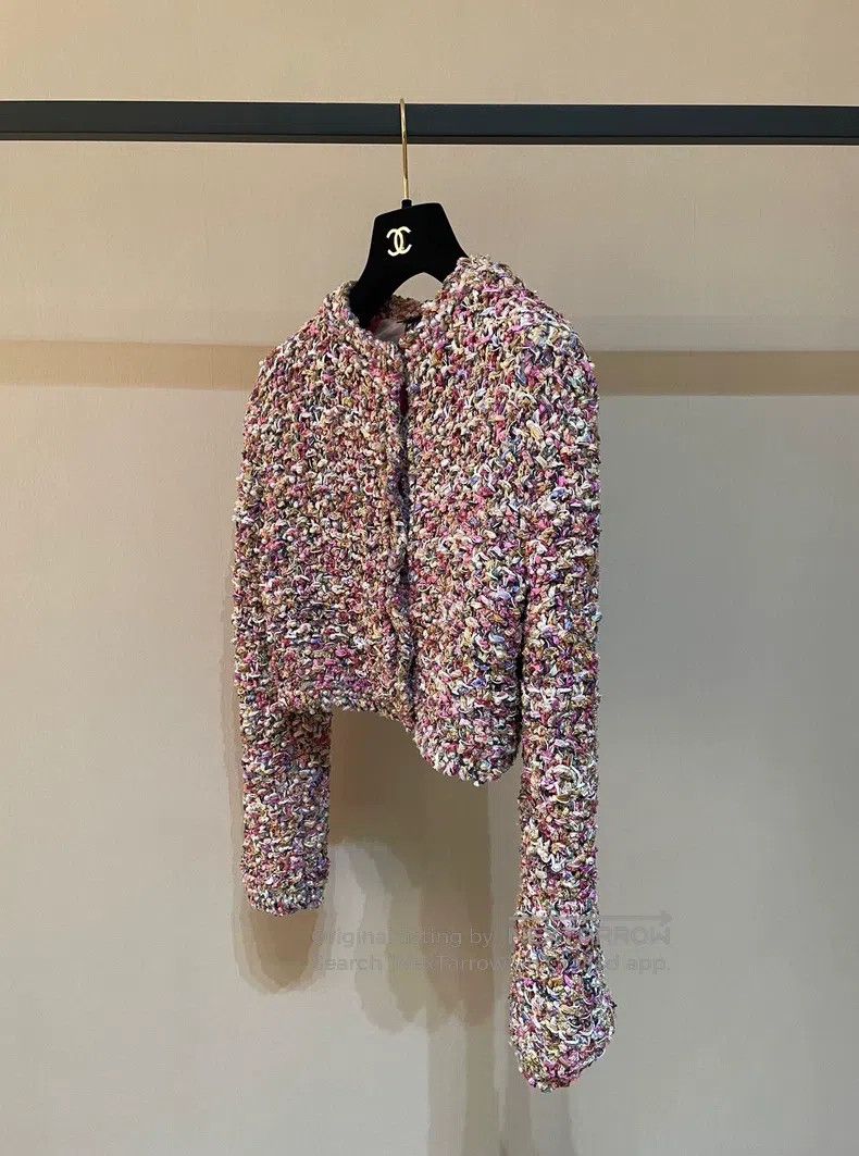 Chanel Chanel Preview series colourful pearl woven jacket Size XXS / US 00 / IT 34 - 4 Thumbnail