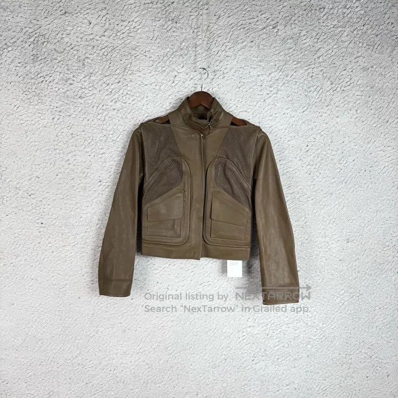 Hermes Hermes Perforated Leather Jacket Size XXS / US 00 / IT 34 - 1 Thumbnail