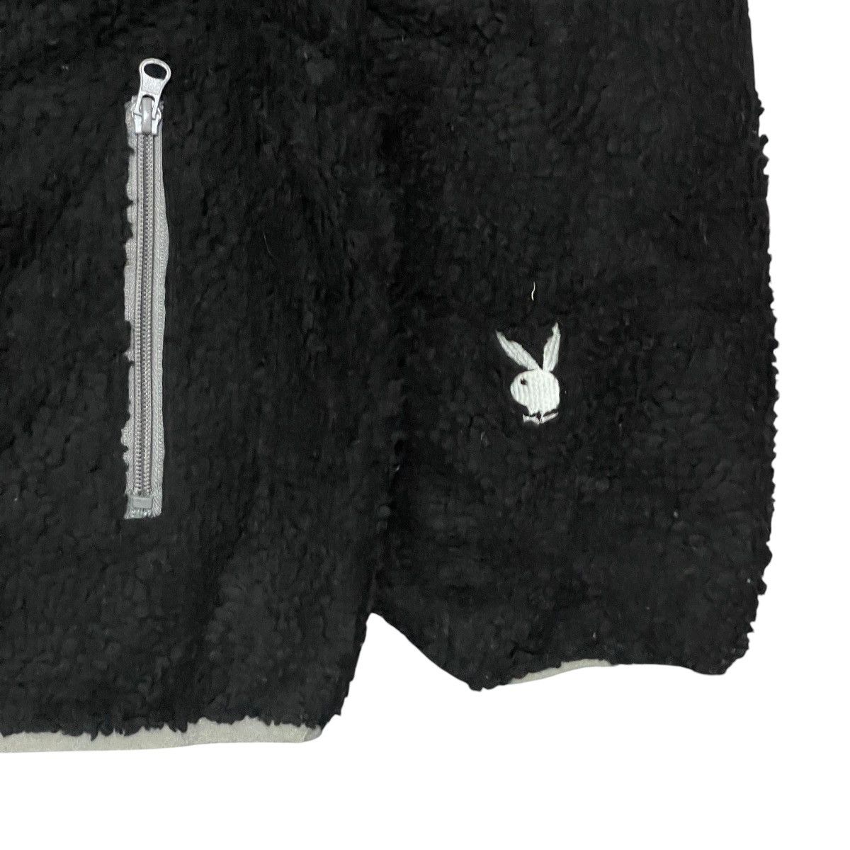 Playboy × Pleasures Y2k Playboy Bunny Japan Archival Sherpa Fleece Zip Up Jacket Size US M / EU 48-50 / 2 - 5 Thumbnail