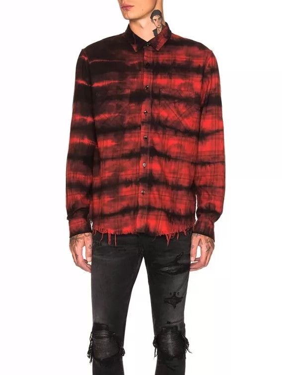 Amiri Amiri 18AW Cloud Plaid Shirt Size US M / EU 48-50 / 2 - 6 Thumbnail