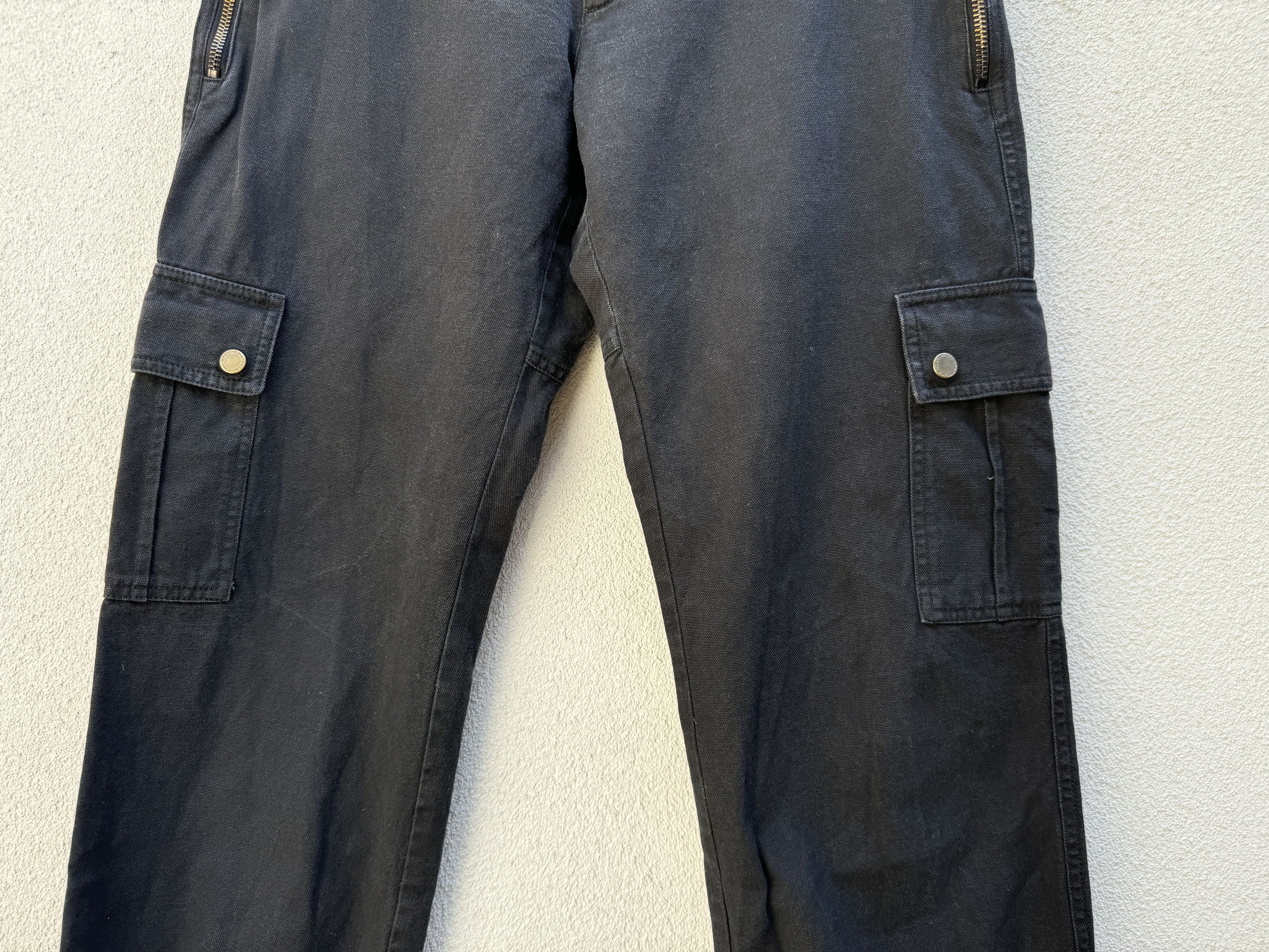 Absolut Joy Absolut Joy Vintage Black Cargo Pants Size M Size US 32 / EU 48 - 6 Thumbnail