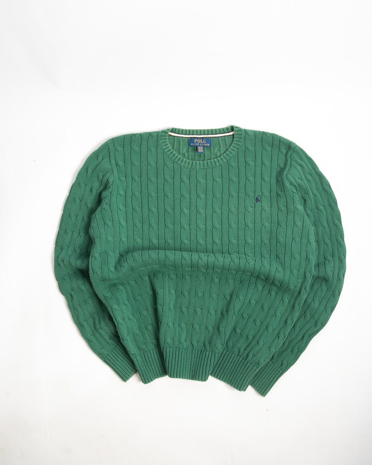 Polo Ralph Lauren Polo Ralph Lauren Cable Knit Sweater Size US M / EU 48-50 / 2 - 1 Thumbnail