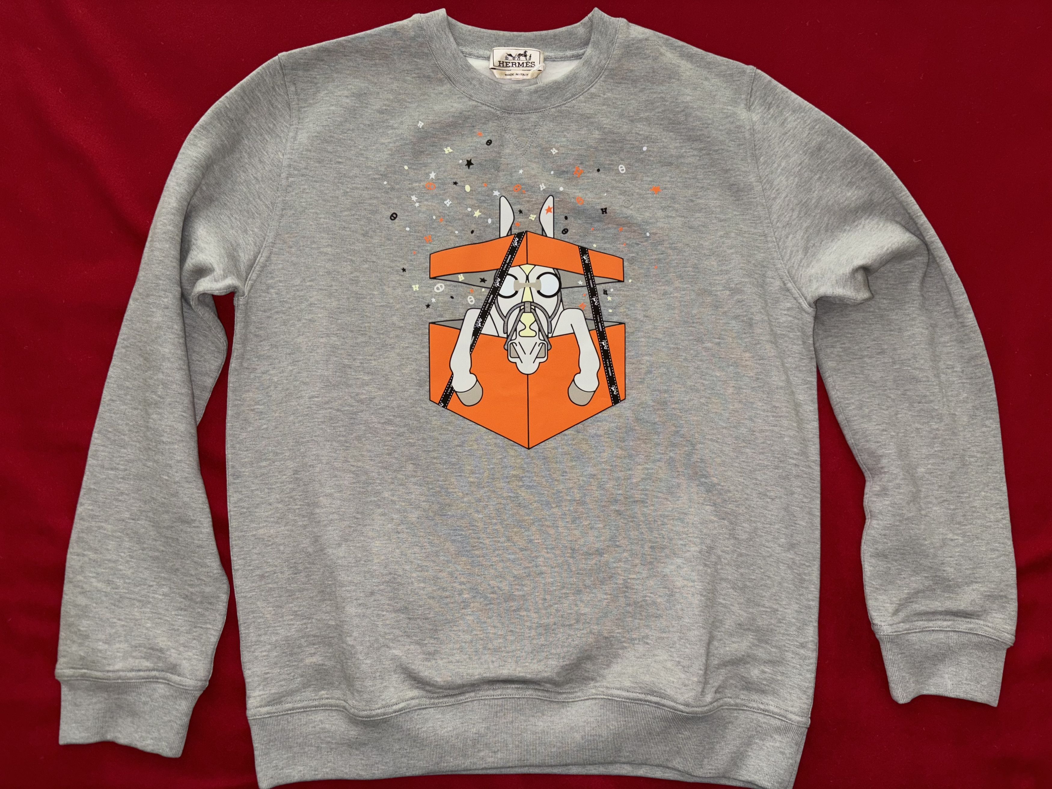 Hermes Boite Surprise Crewneck Sweatshirt Size US L / EU 52-54 / 3 - 1 Thumbnail