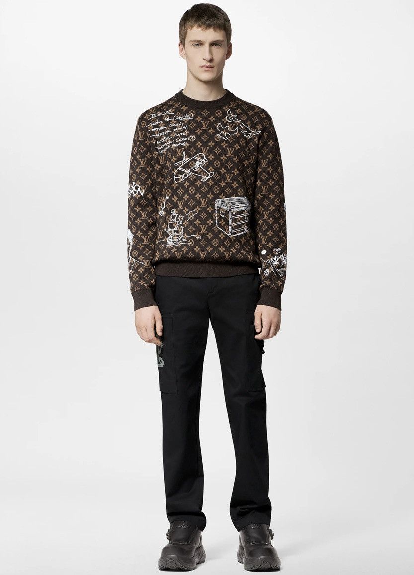 Louis Vuitton Monogram Jacquard Sweatshirt