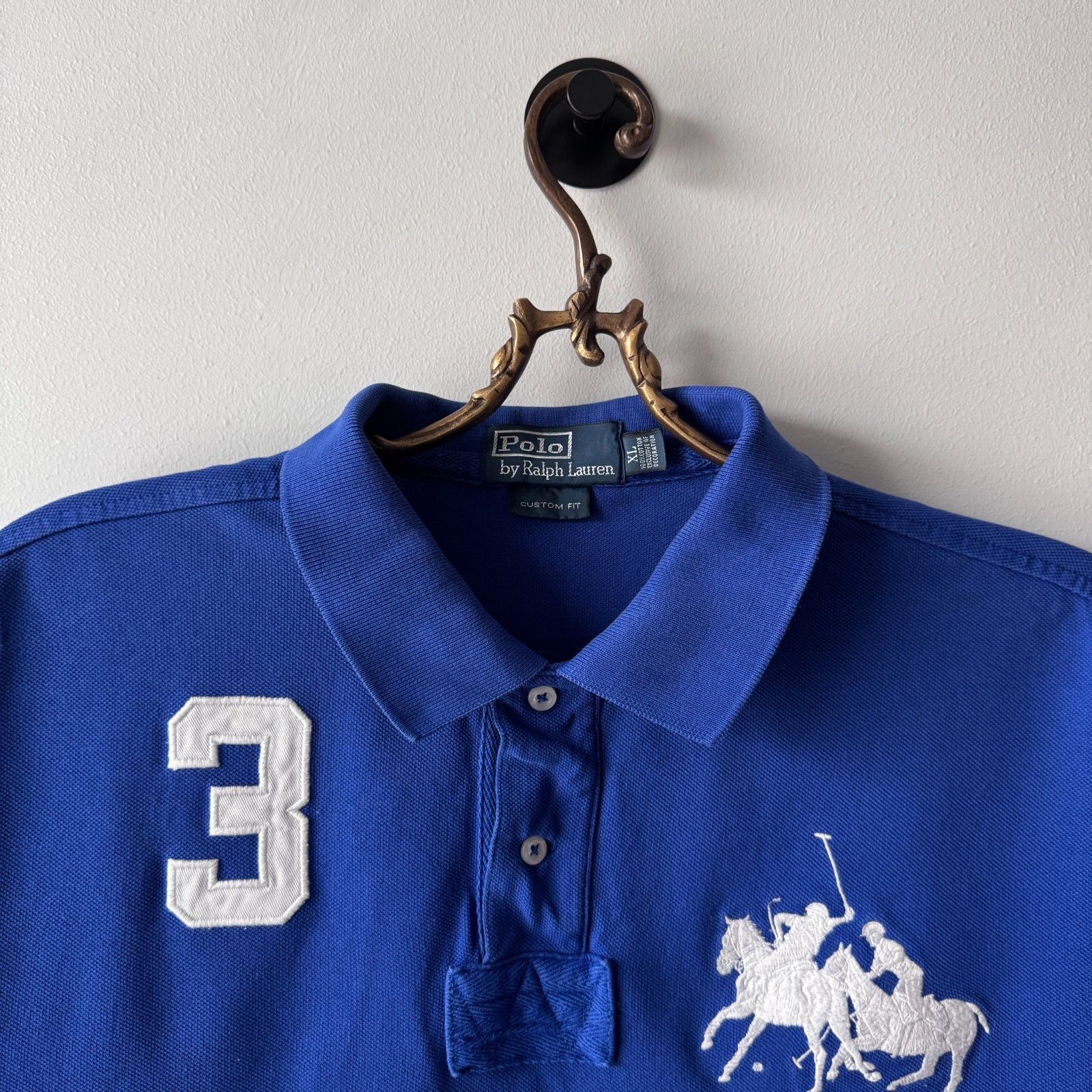Polo Ralph Lauren Polo Ralph Lauren Big Pony Shirt Blue LXVII T-Shirt Size US XL / EU 56 / 4 - 4 Thumbnail
