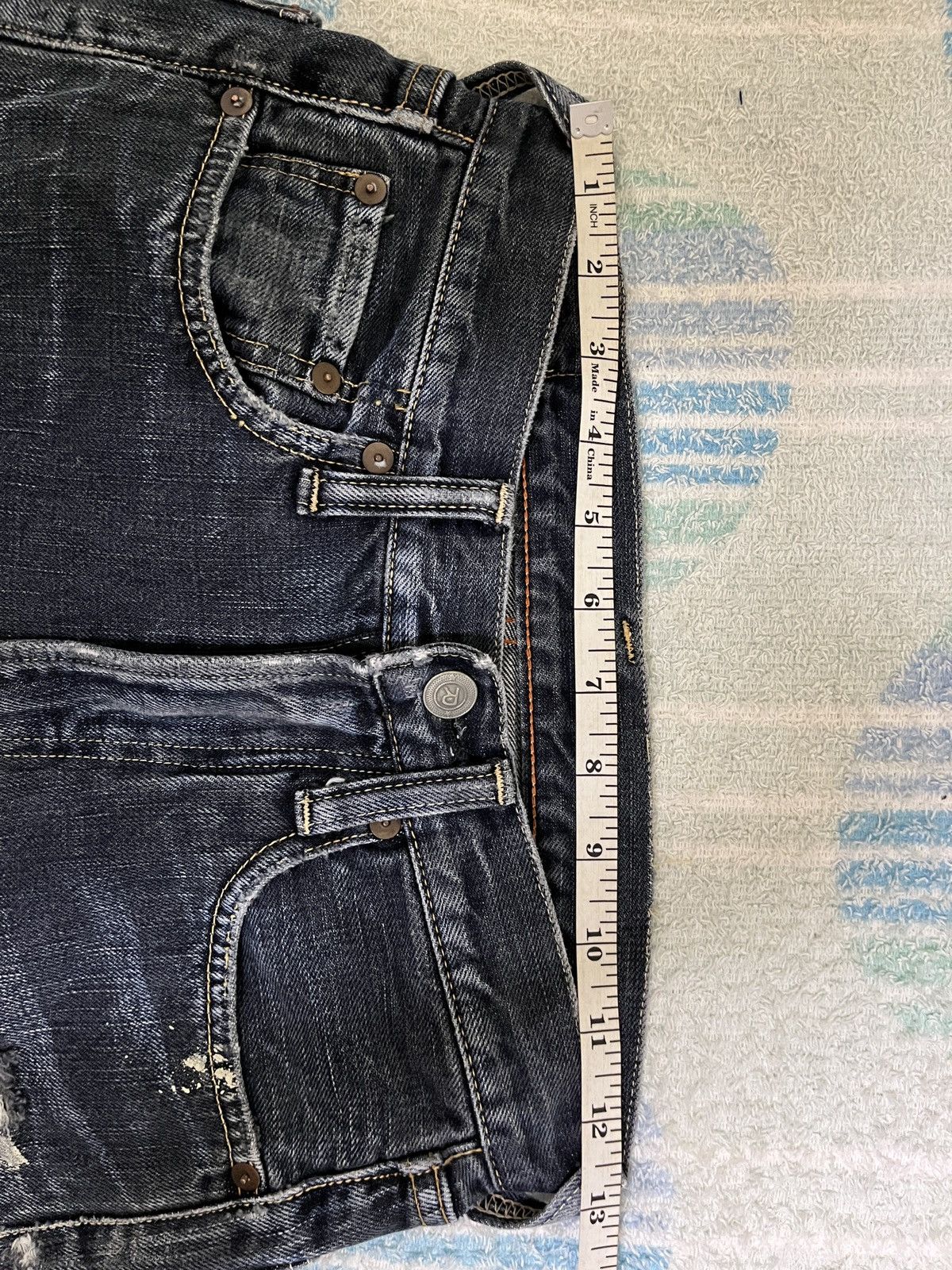 45rpm 💥 45rpm Distressed Denim Size 26" / US 2 / IT 38 - 13 Thumbnail