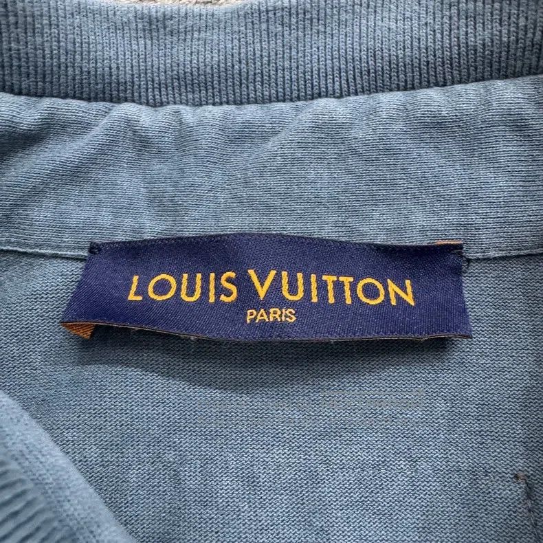 Louis Vuitton Louis Vuitton Flocked striped short sleeves shirt Size US L / EU 52-54 / 3 - 2 Thumbnail