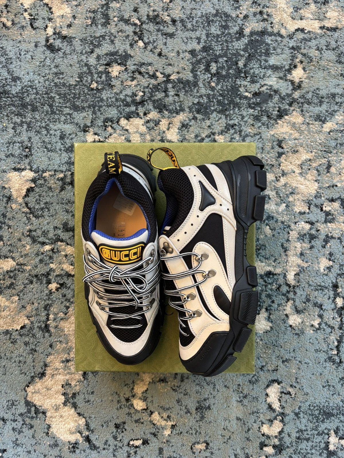 Mens Gucci FlashTreks Size 9 Flashtrek low trainers Gucci Black size 8.5 US in Other  main image 4