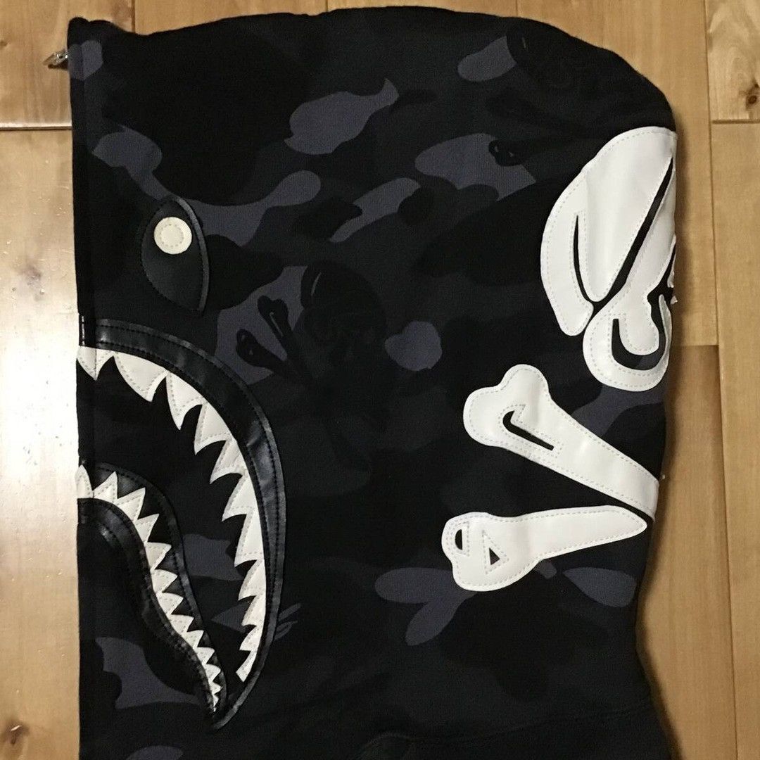 Bape × Neighborhood BAPE × NEIGHBORHOOD Shark Full Zip Hoodie a bathing ape Size US M / EU 48-50 / 2 - 5 Thumbnail