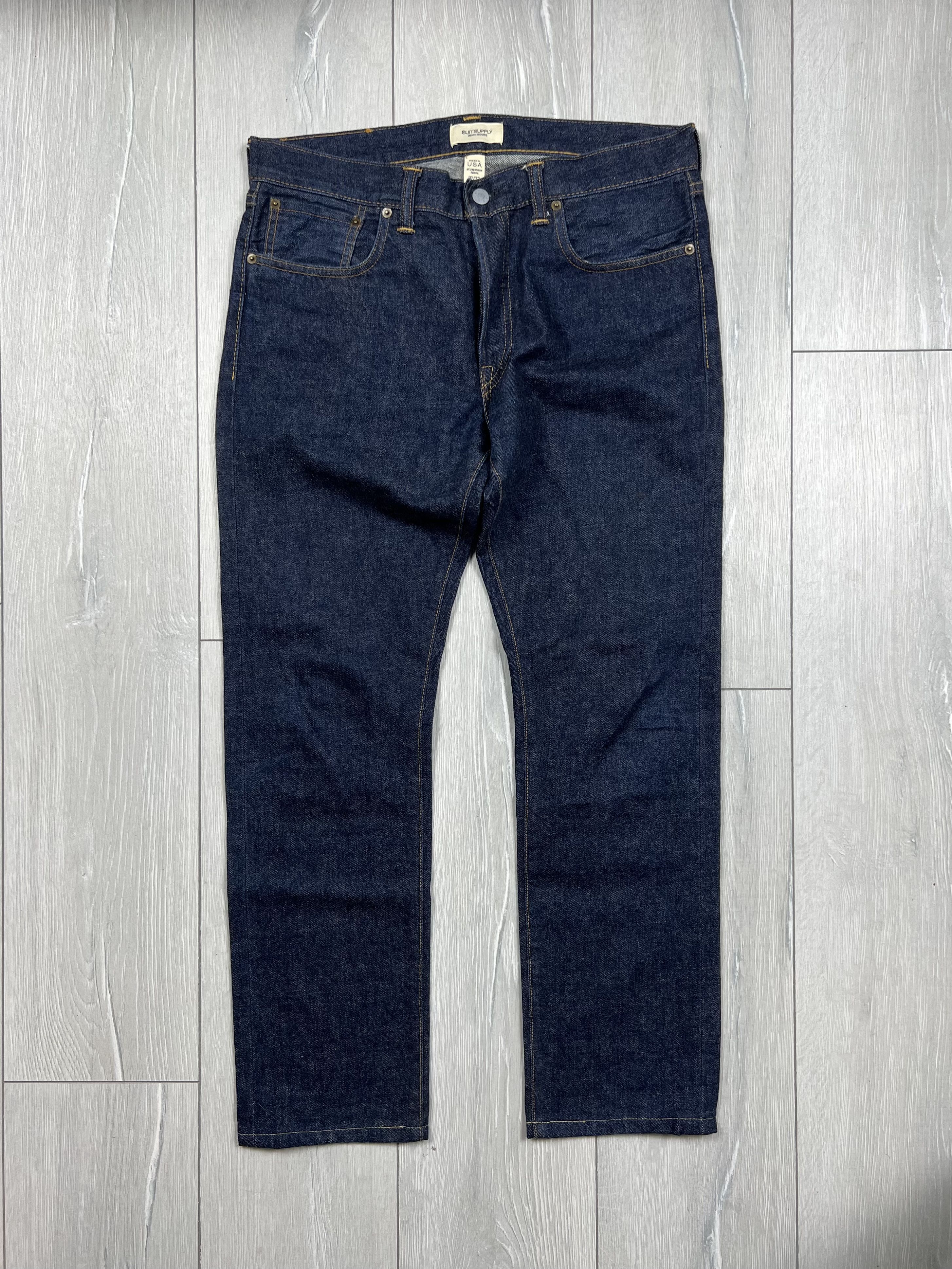 Suitsupply Suitsupply Japanese Selvage Denim Slim Fit Jeans Pants Size US 32 / EU 48 - 1 Thumbnail
