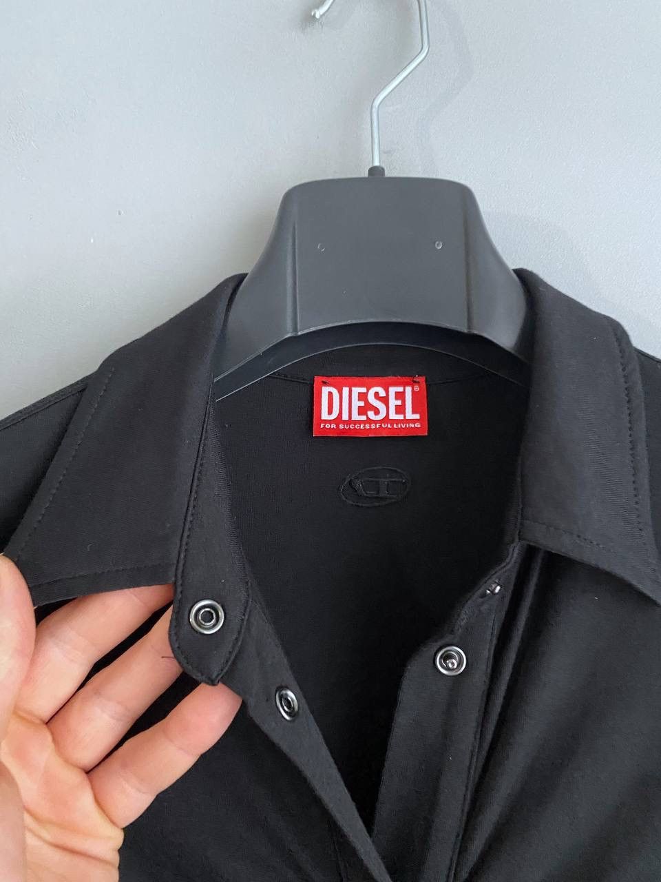 Diesel Diesel D-Artemis Women's Black Knit Maxi Dress, Size S Size S / US 4 / IT 40 - 14 Thumbnail