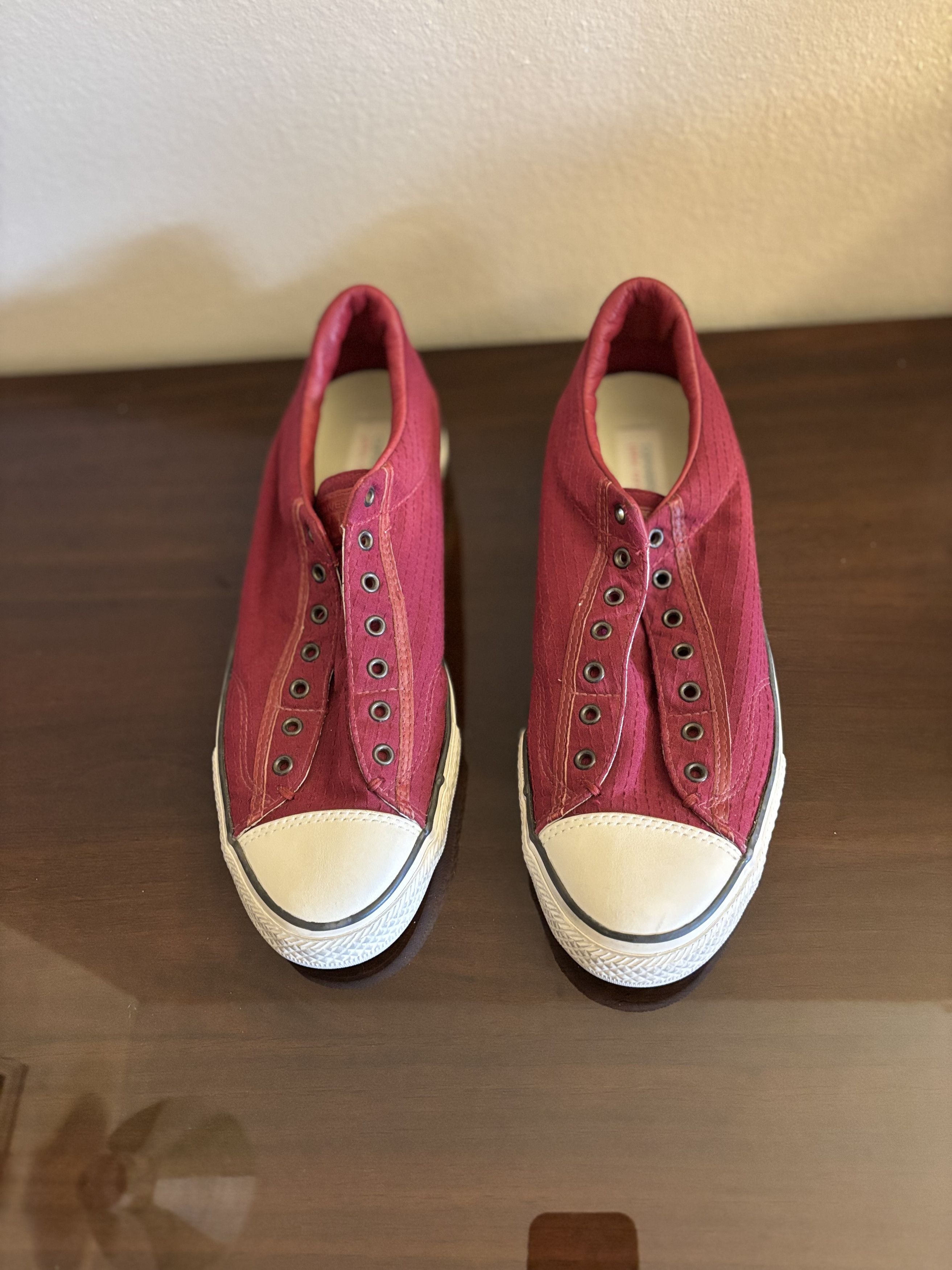 Converse × John Varvatos John Varvatos x Converse Red Shoes Size US 10 / EU 43 - 3 Thumbnail
