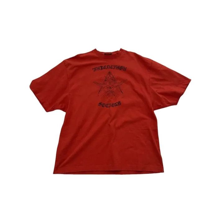 Balenciaga Balenciaga Gothic Short-sleeve T-shirt for Unisex Size US M / EU 48-50 / 2 - 1 Thumbnail