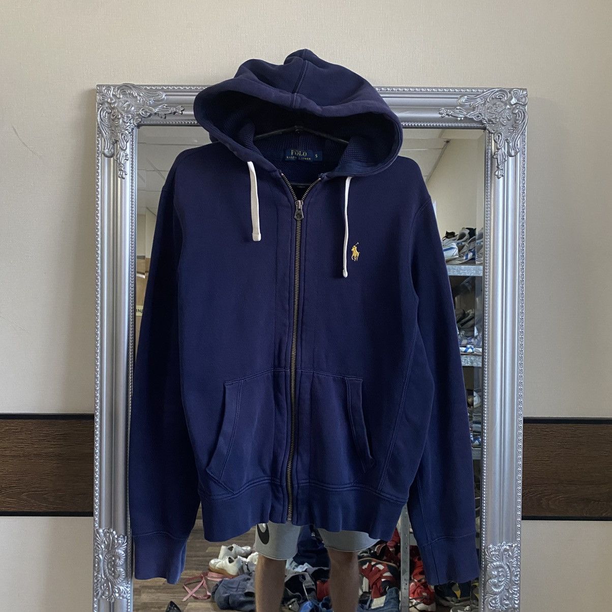 Polo Ralph Lauren Vintage Polo Ralph Lauren Zip Hoodie Y2K Size US S / EU 44-46 / 1 - 1 Thumbnail