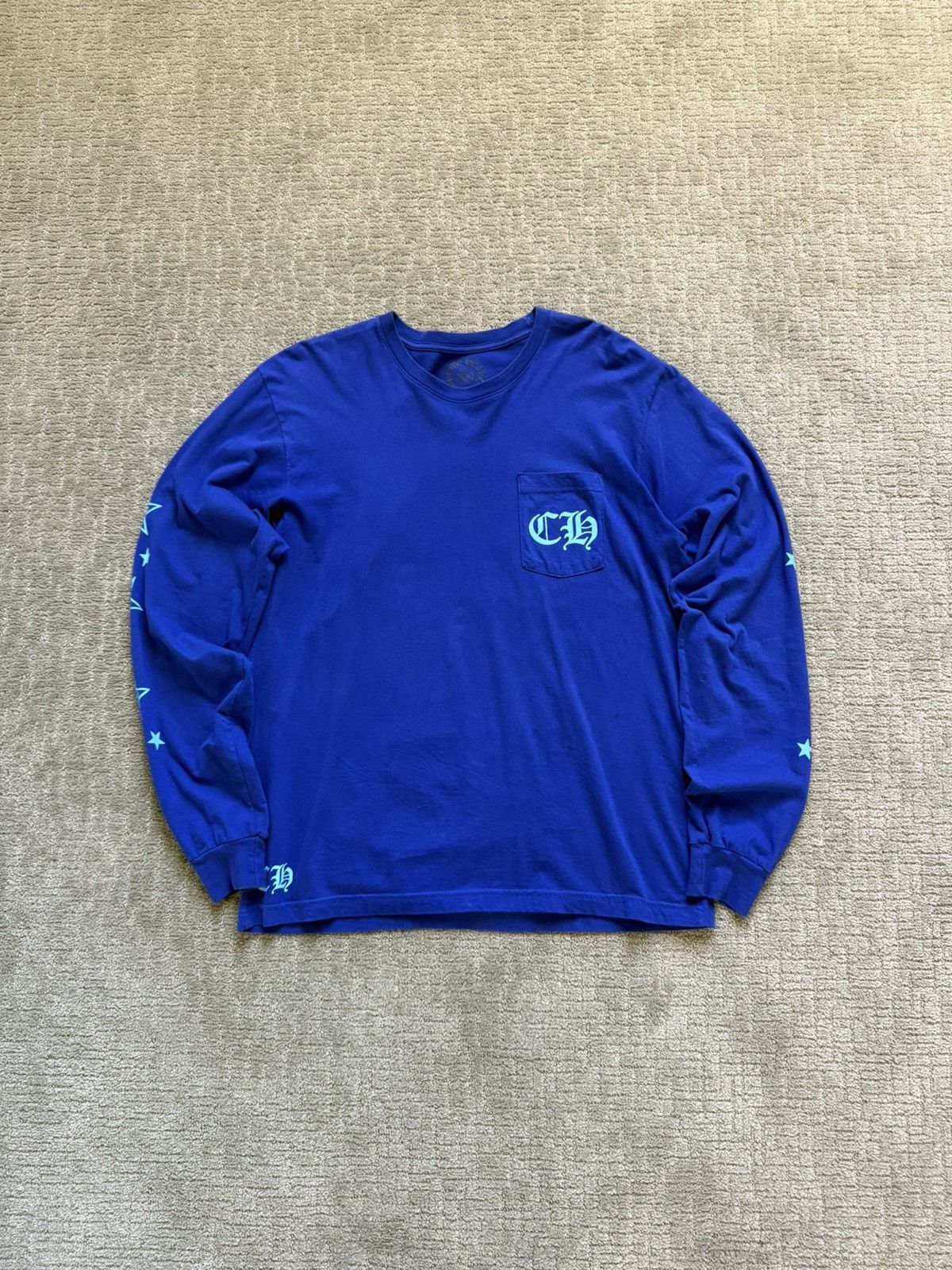 Chrome Hearts STAR CROSS LONG SLEEVE Size US XL / EU 56 / 4 - 2 Thumbnail