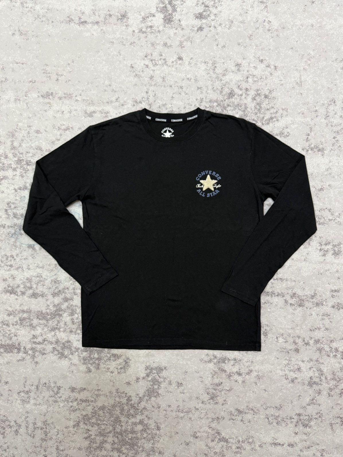 Converse Vintage Y2K Converse Velvet Small logo Longsleeve Tshirt Size US S / EU 44-46 / 1 - 3 Thumbnail
