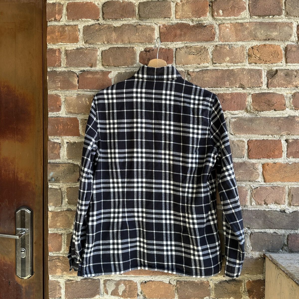 Burberry Vintage Burberry London Flannel Nova Check Shirt Button Up M Size M / US 6-8 / IT 42-44 - 17 Thumbnail