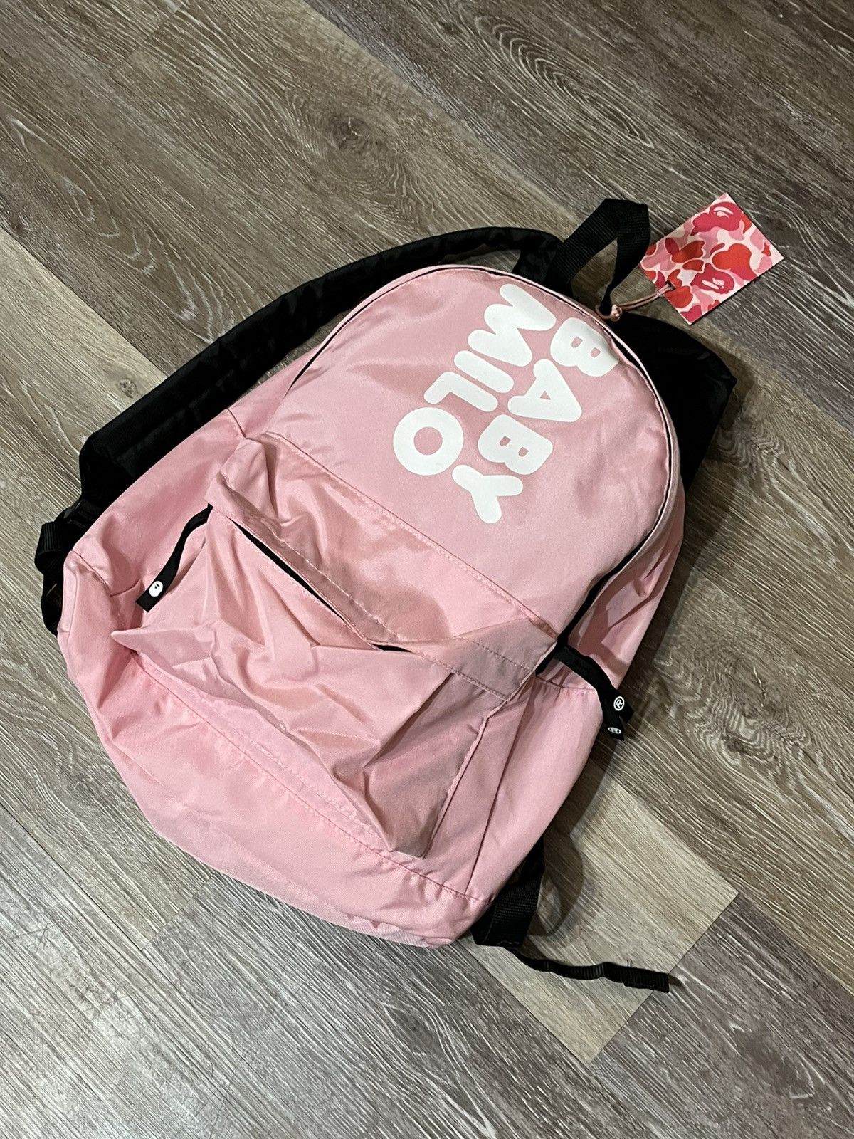 Bape Pink Baby Milo Backpack Unisex Pink Tag Size ONE SIZE - 2 Thumbnail