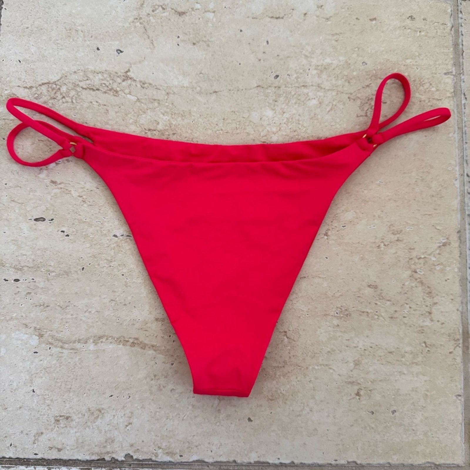 Other NWOT! LSpace Satin Shine Wilder Bikini Bottom Fuchsia Size M Size M / US 6-8 / IT 42-44 - 3 Thumbnail