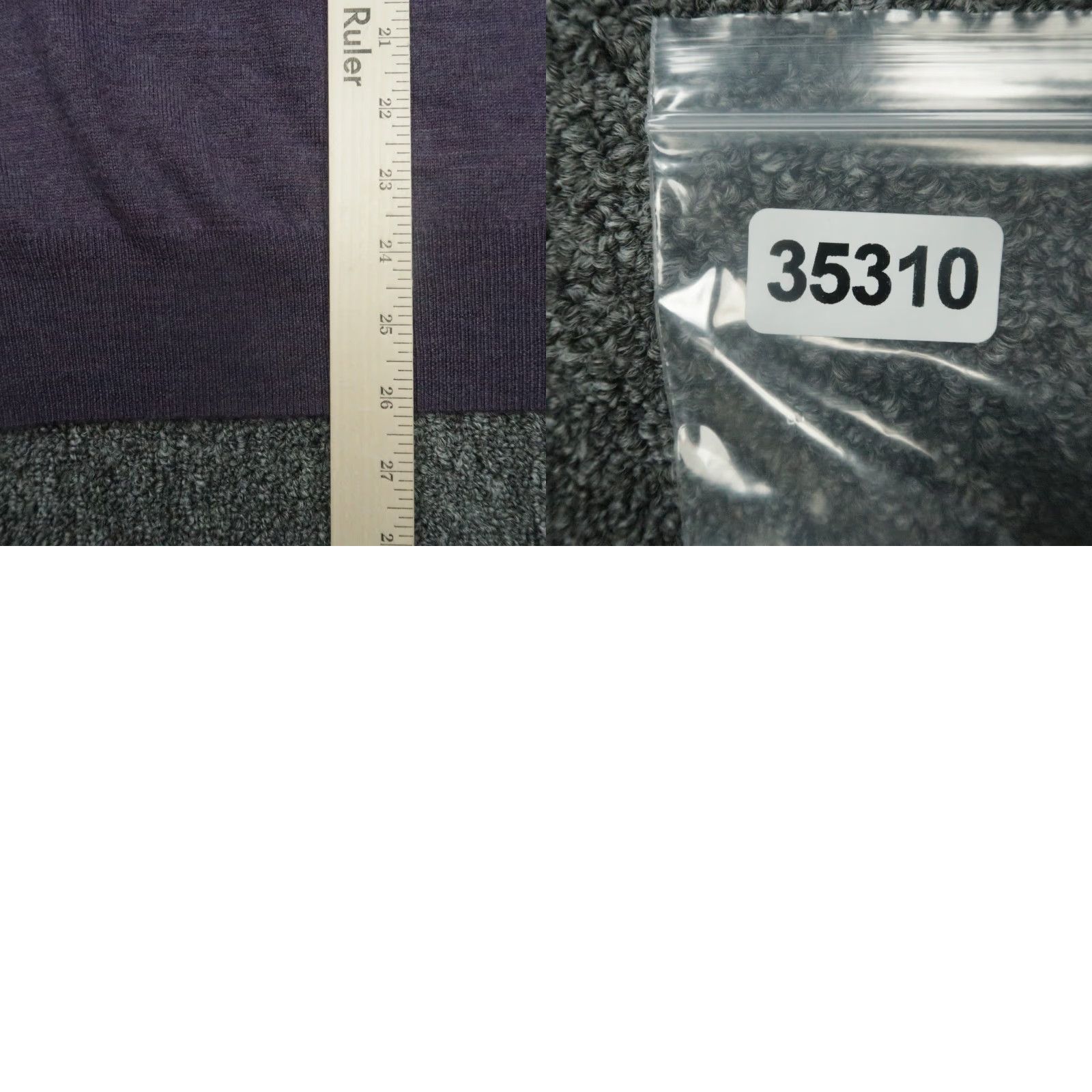 Peter Millar Peter Millar Vest Mens XL Purple Merino Wool Knit 1/4 Zip Mock Neck Size US XL / EU 56 / 4 - 8 Thumbnail